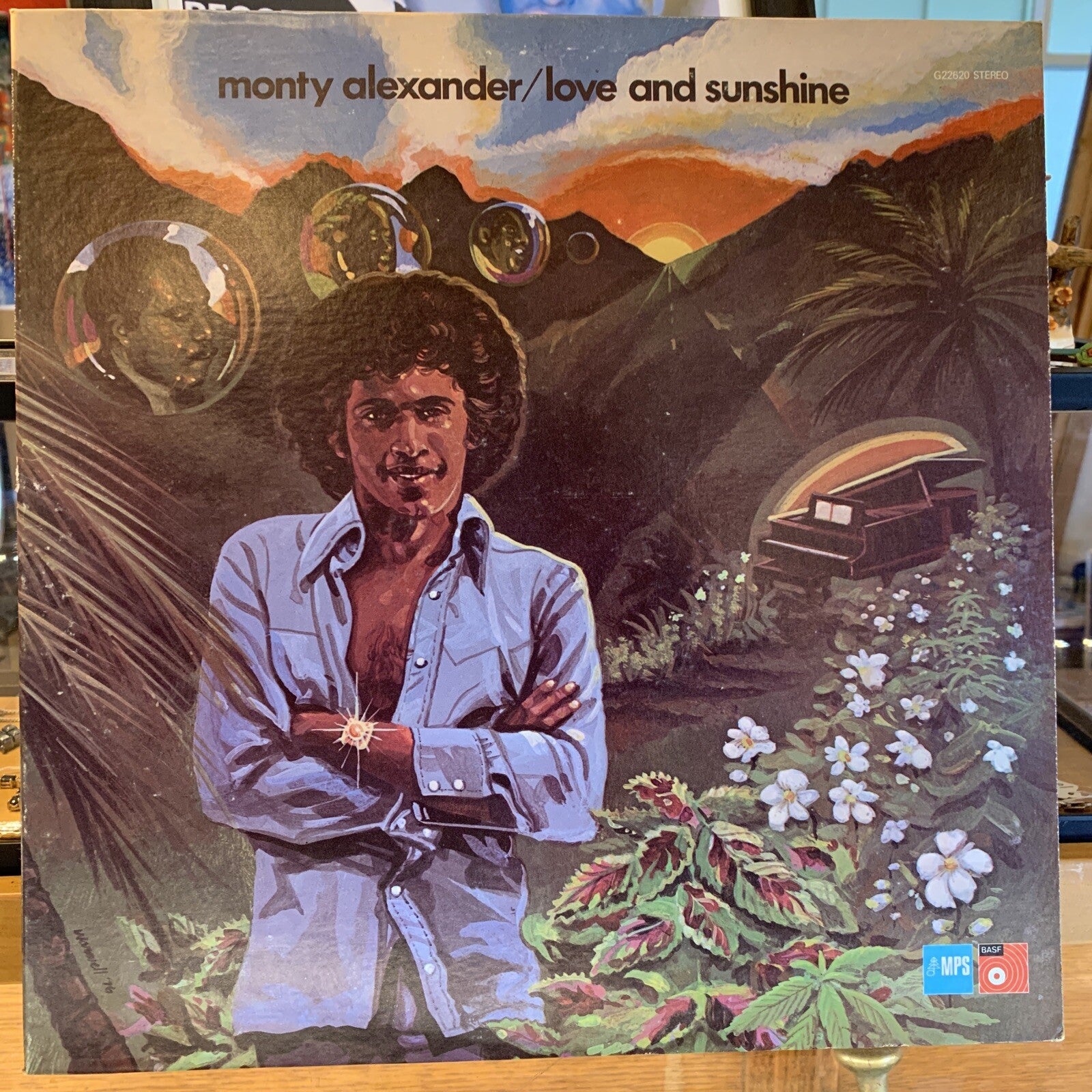 MONTY ALEXANDER - Love and Sunshine ~ MPS/BASF 22620 {orig} - EX/NM