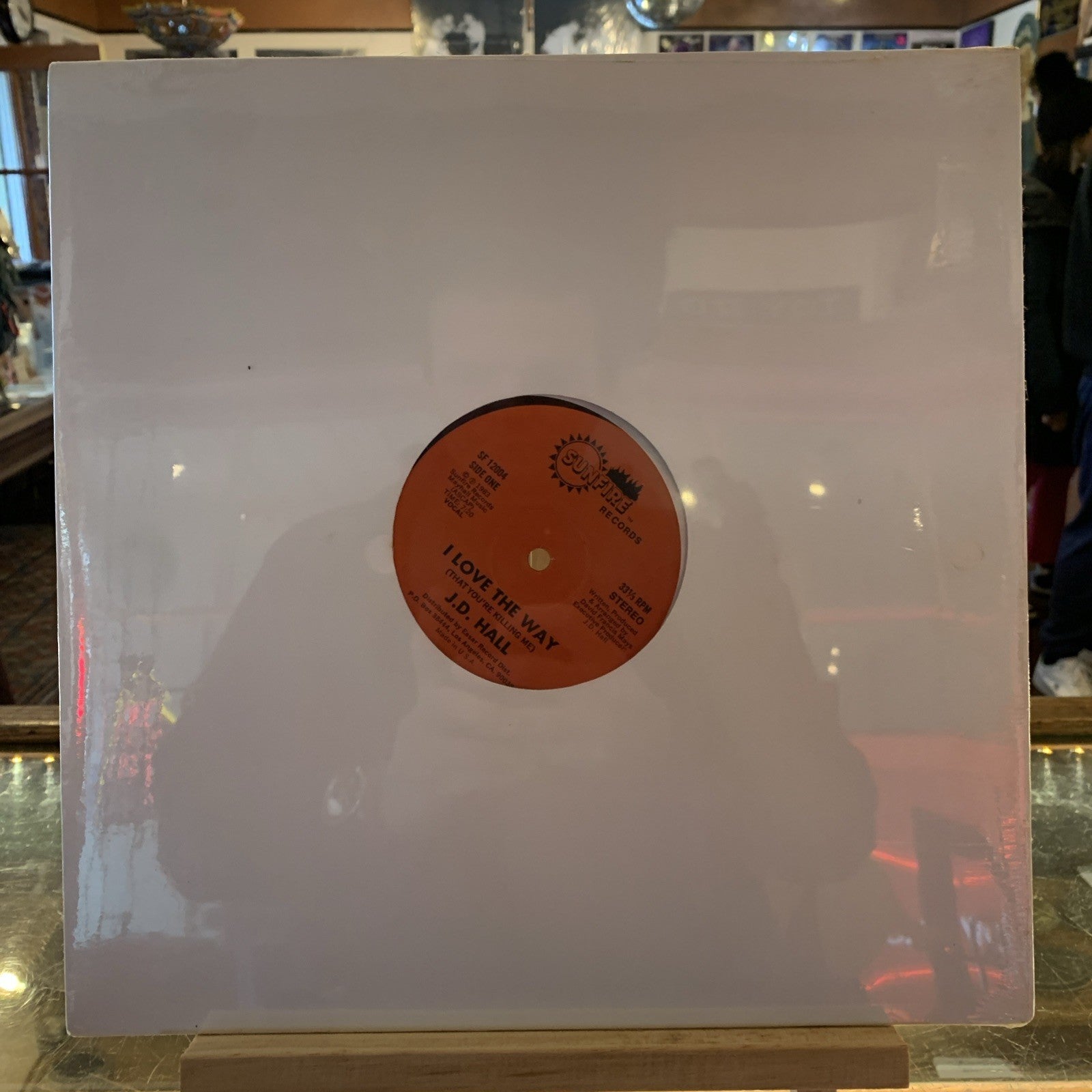 J.D. Hall – I Love The Way (That You're Killing Me) - MINT - SEALED