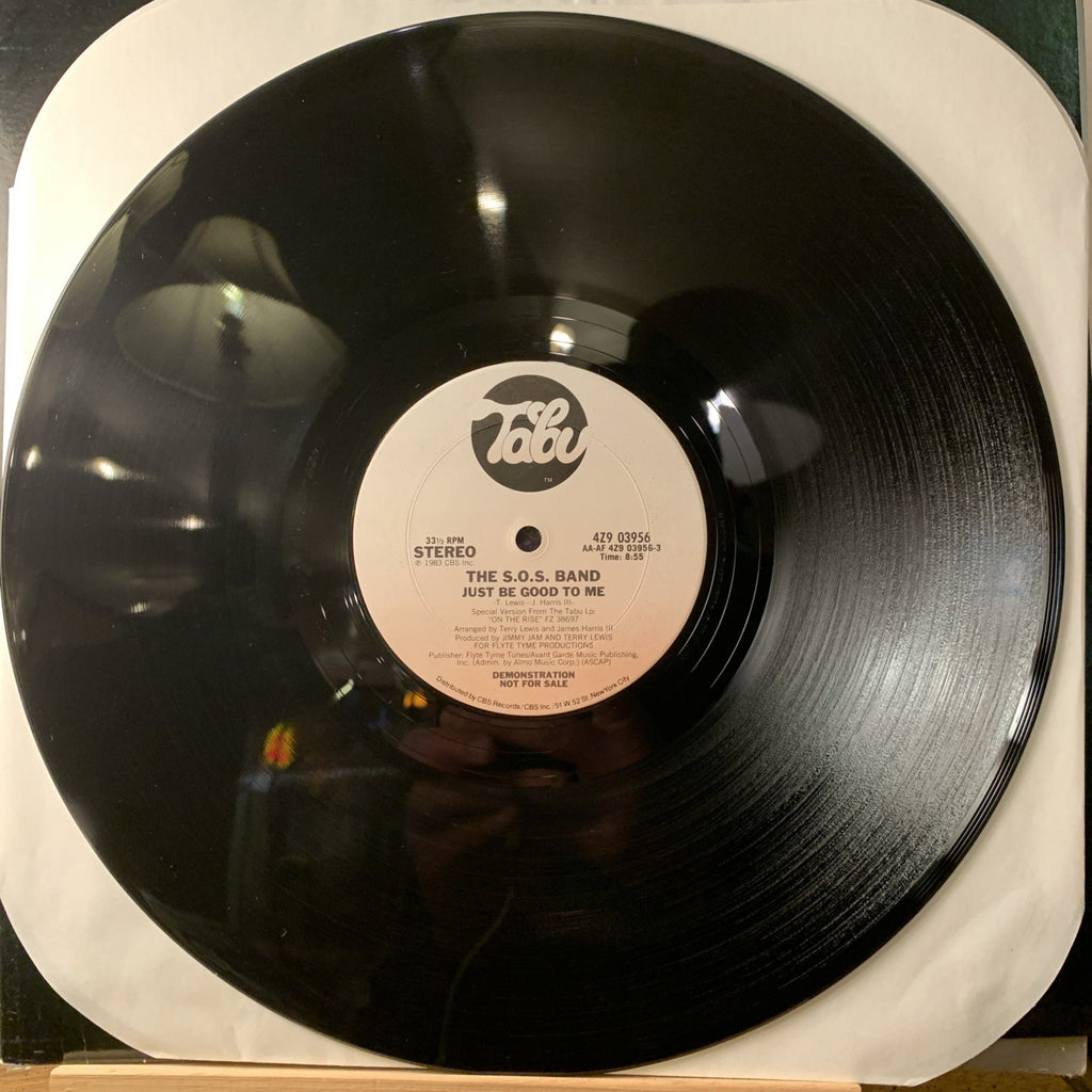 The S.O.S. Band ‎– Just Be Good To Me - Tabu Records ‎– 4Z9 03956 - 12” Promo NM
