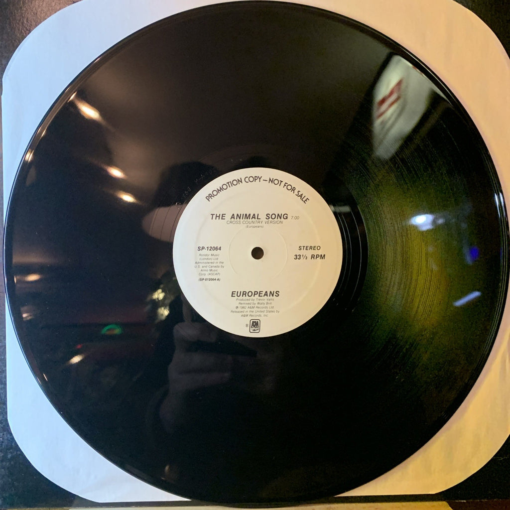 Europeans – The Animal Song - A&M Records – SP-12064 - 12” Promo - NM(M-)