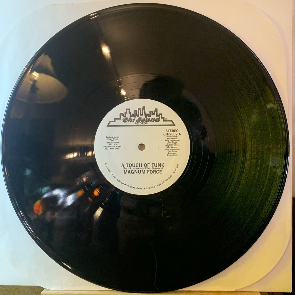 Magnum Force (2) – A Touch Of Funk / Share My Love - 12” Promo - NEAR MINT+