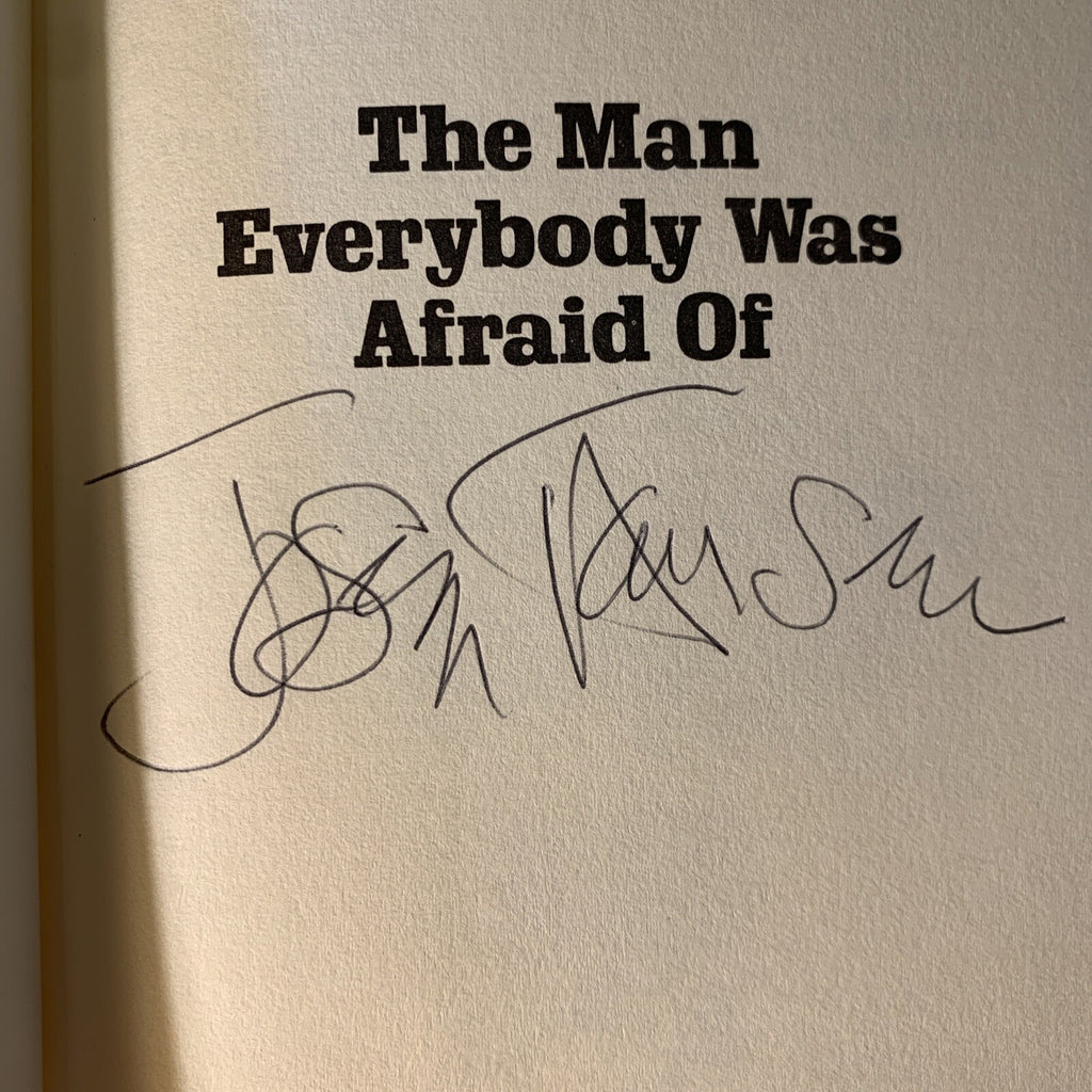 The Man Everybody Was Afraid Of - Joseph Hansen - Signed First Edition