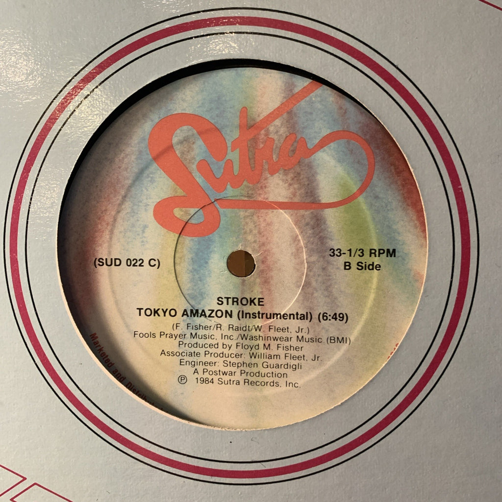 Stroke – Tokyo Amazon - Sutra Records – SUD 022 - 12” Near Mint+
