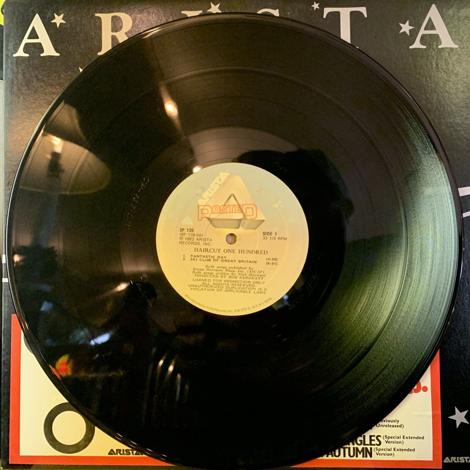 Haircut One Hundred ‎– Exclusives -  Arista ‎– SP 139 - 12” Promo - NM (M-)