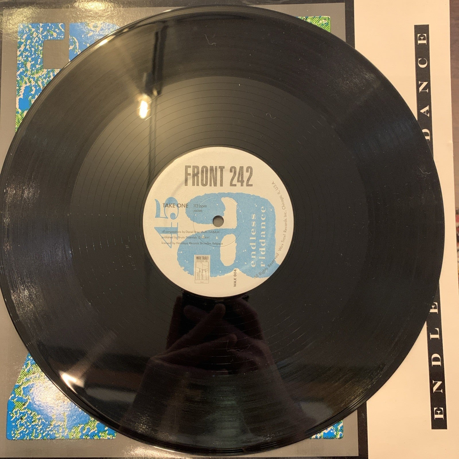 Front 242 ‎– Endless Riddance - Wax Trax! Records ‎– WAX 004 - EX/NM