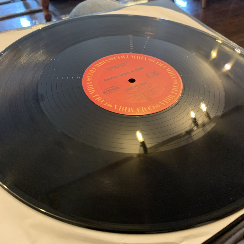 Earth, Wind & Fire - Side By Side (Columbia) 12", Promo, NM+