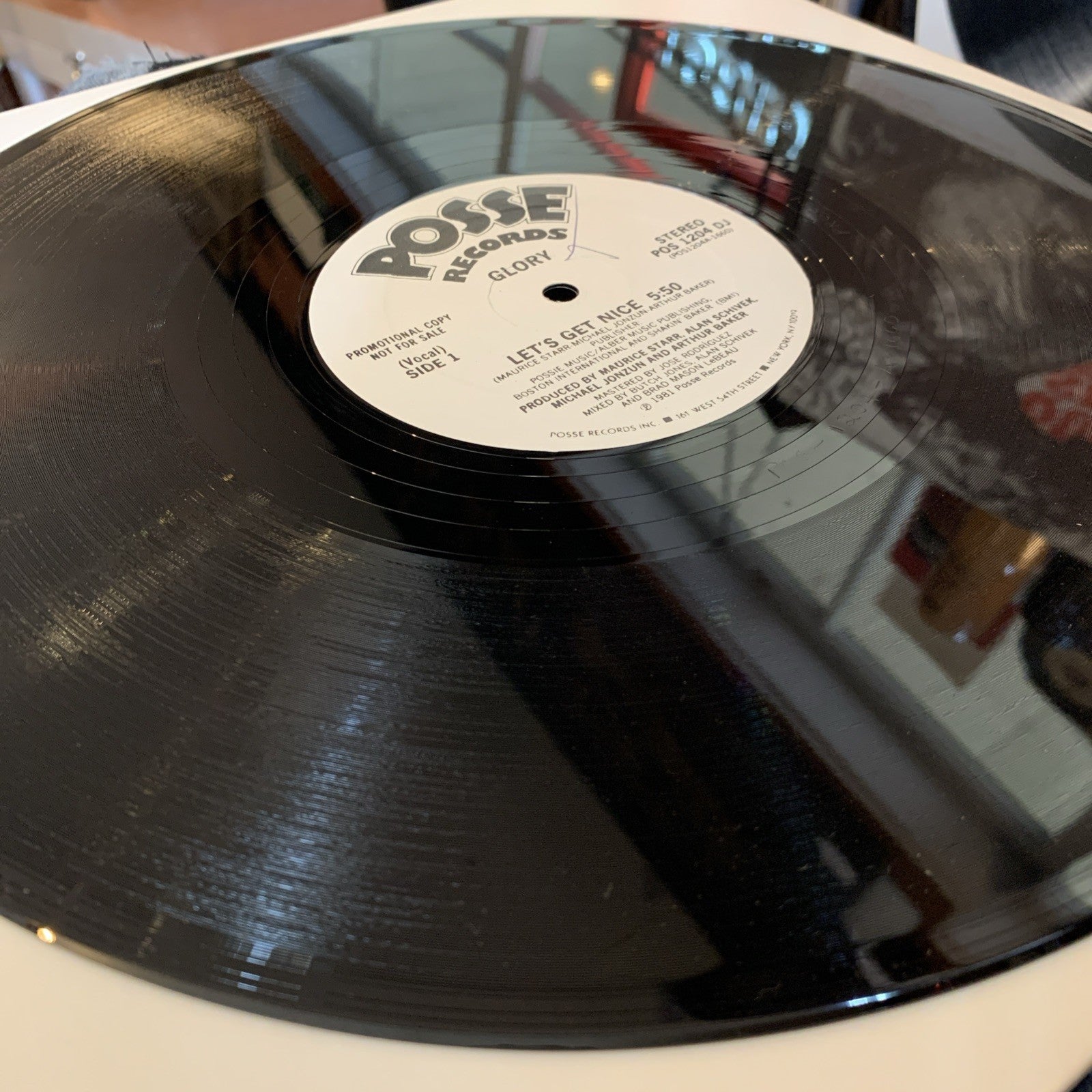Glory – Let's Get Nice - Posse Records – POS 1204 - Promo - NEAR MINT+