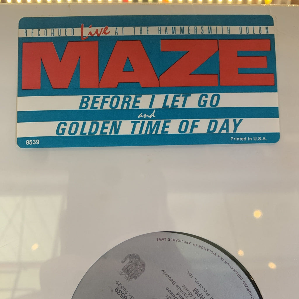 Maze Featuring Frankie Beverly ‎– Before I Let Go / Golden Time Of The Day