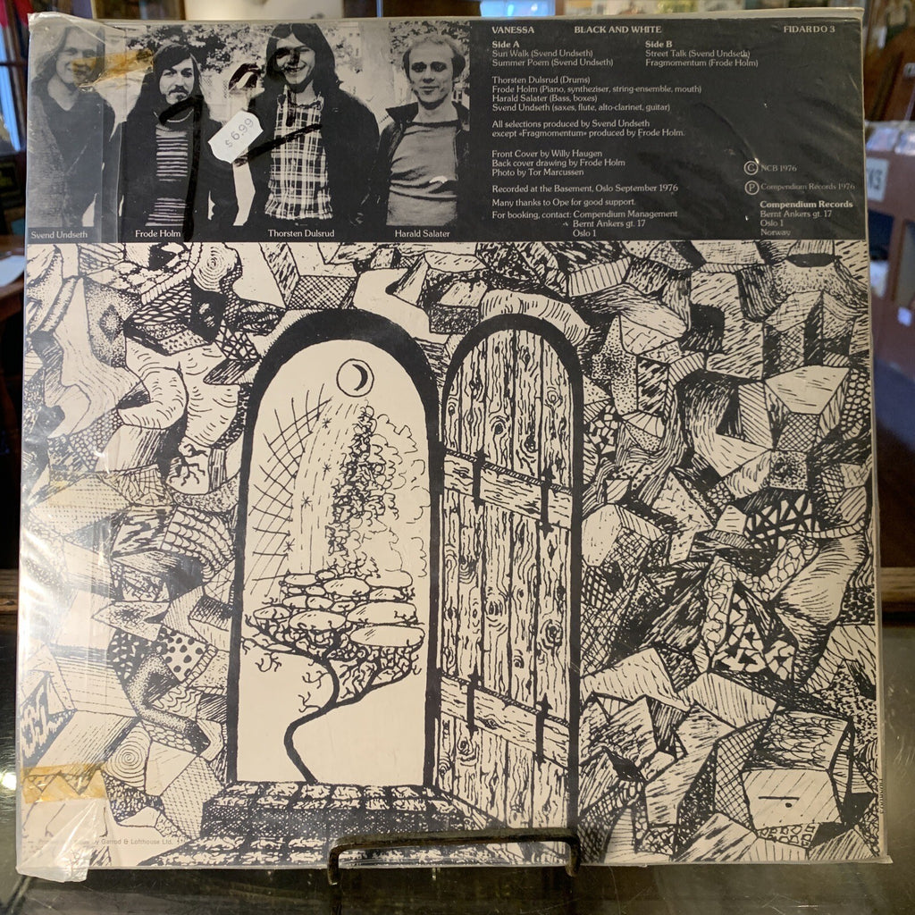 Vanessa Black And White SEALED OG 1ST PRESS