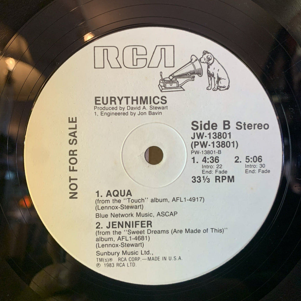 Eurythmics ‎– Who's That Girl? - RCA – JW-13801 - 12” Promo - NM(M-)