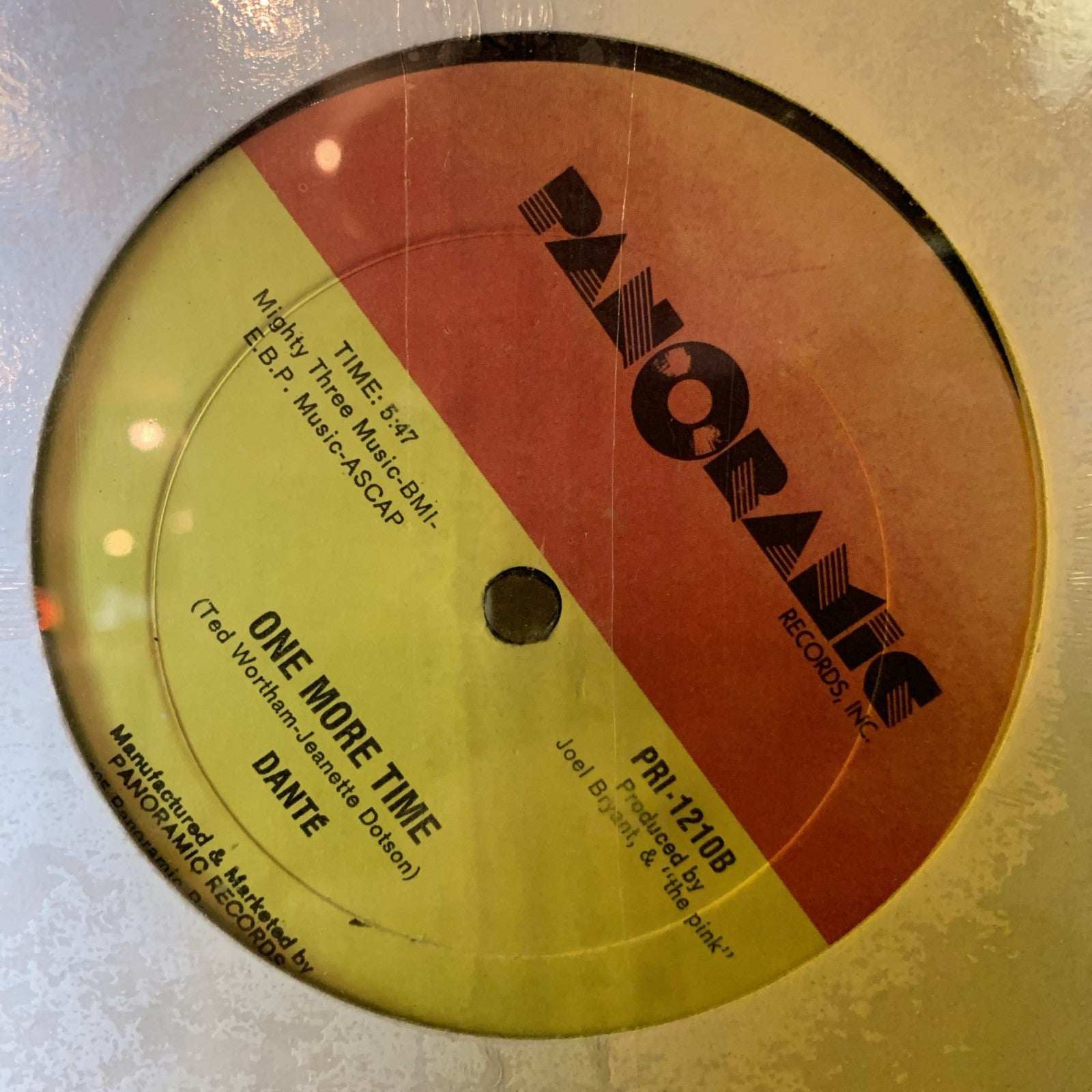 Danté – Freak In Me - Panoramic Records ‎– PRI-1210 - SEALED