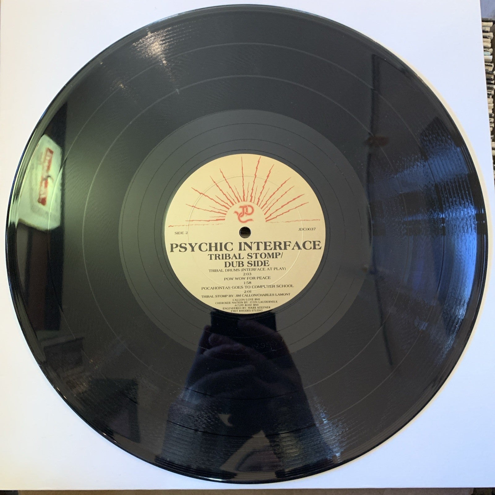 Psychic Interface - Tribal Stomp / Cherokee Nation - 12” Single - JDC0037