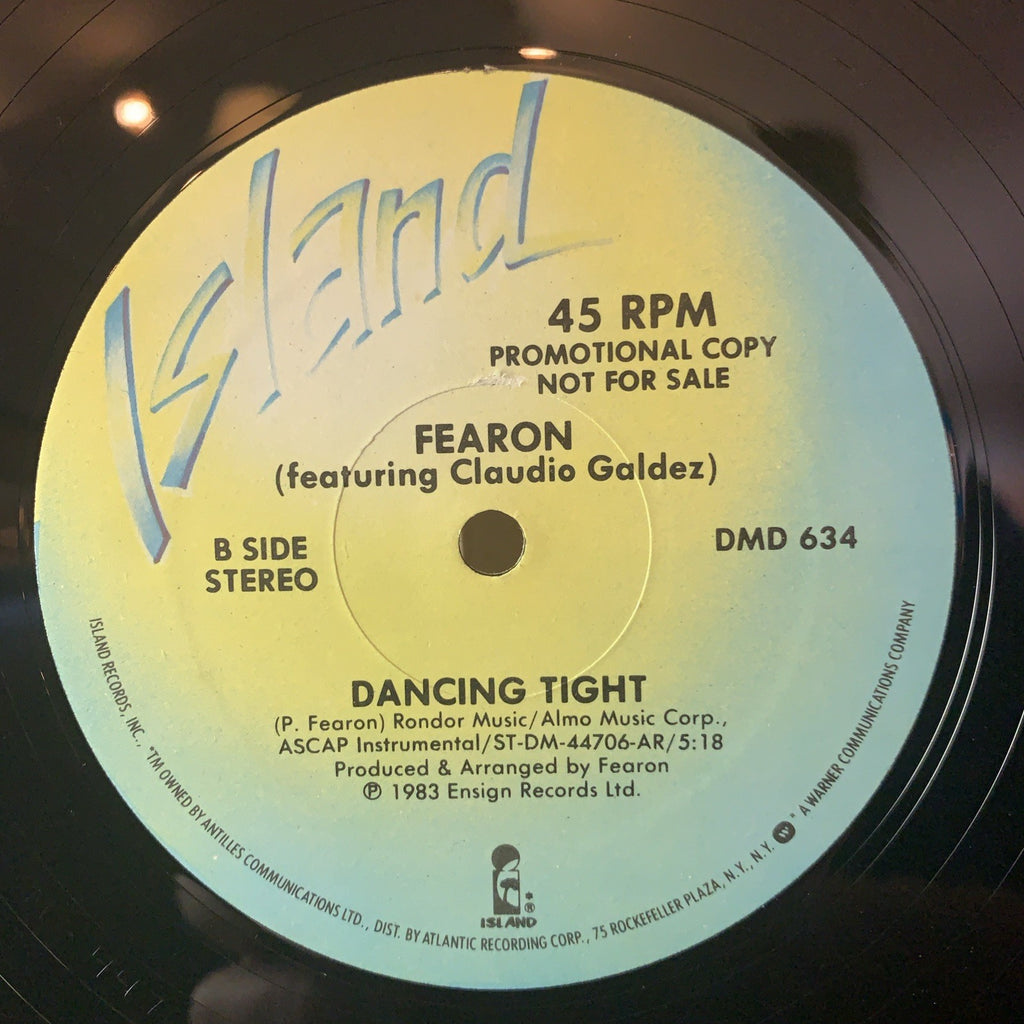 Fearon – Dancing Tight - Island Records – DMD 634 - 12” Promo - NM(M-)