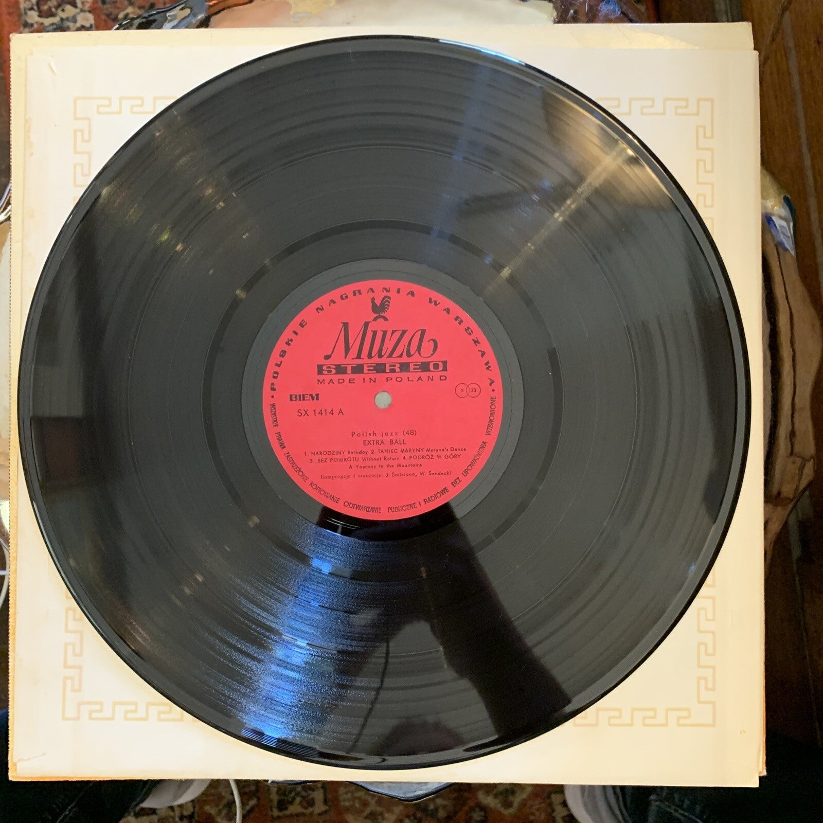 Extra Ball ‎– Birthday - VG+/EX - 1st Press Poland 1976