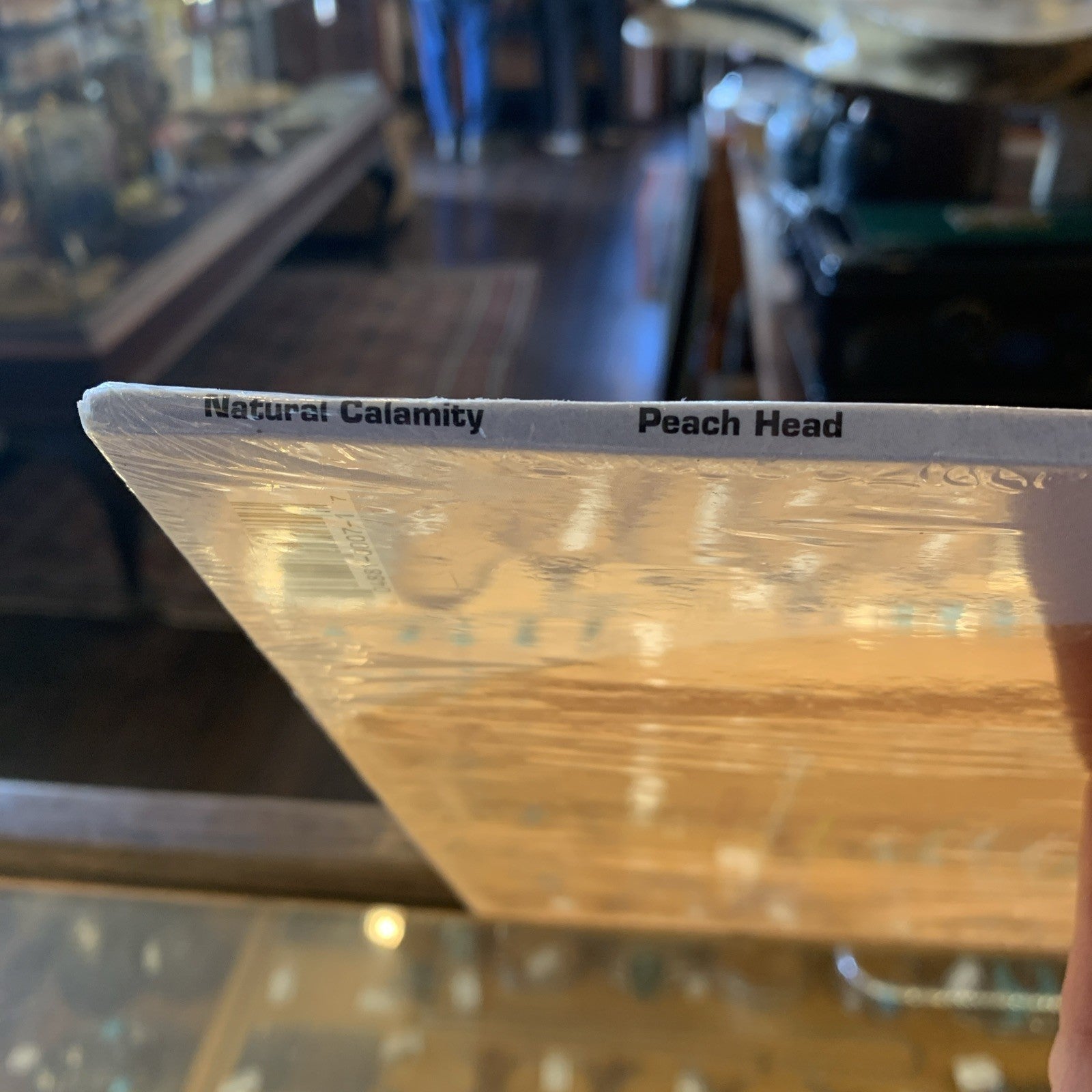 Natural Calamity – Peach Head - Vinyl LP - Shrink - Hype Sticker
