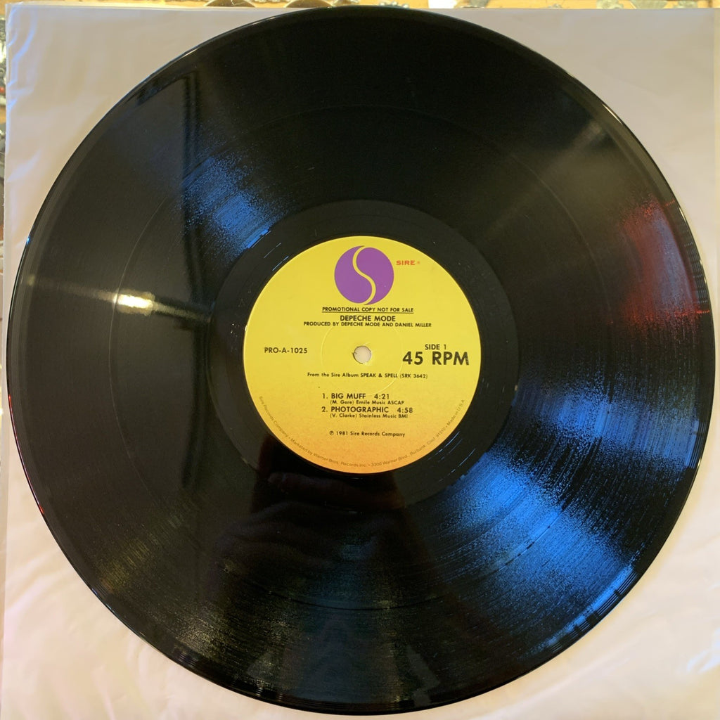 Depeche Mode Big Muff/Photographic/Nodisco/Boys Say Go! 12" Sire Promo