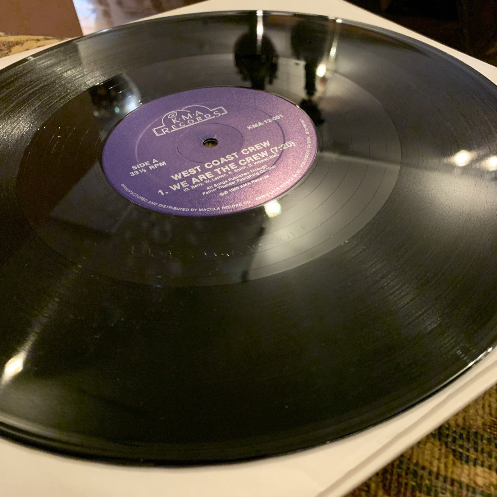 West Coast Crew – We Are The Crew -  KMA Records ‎– KMA-12-001 - NEAR MINT+