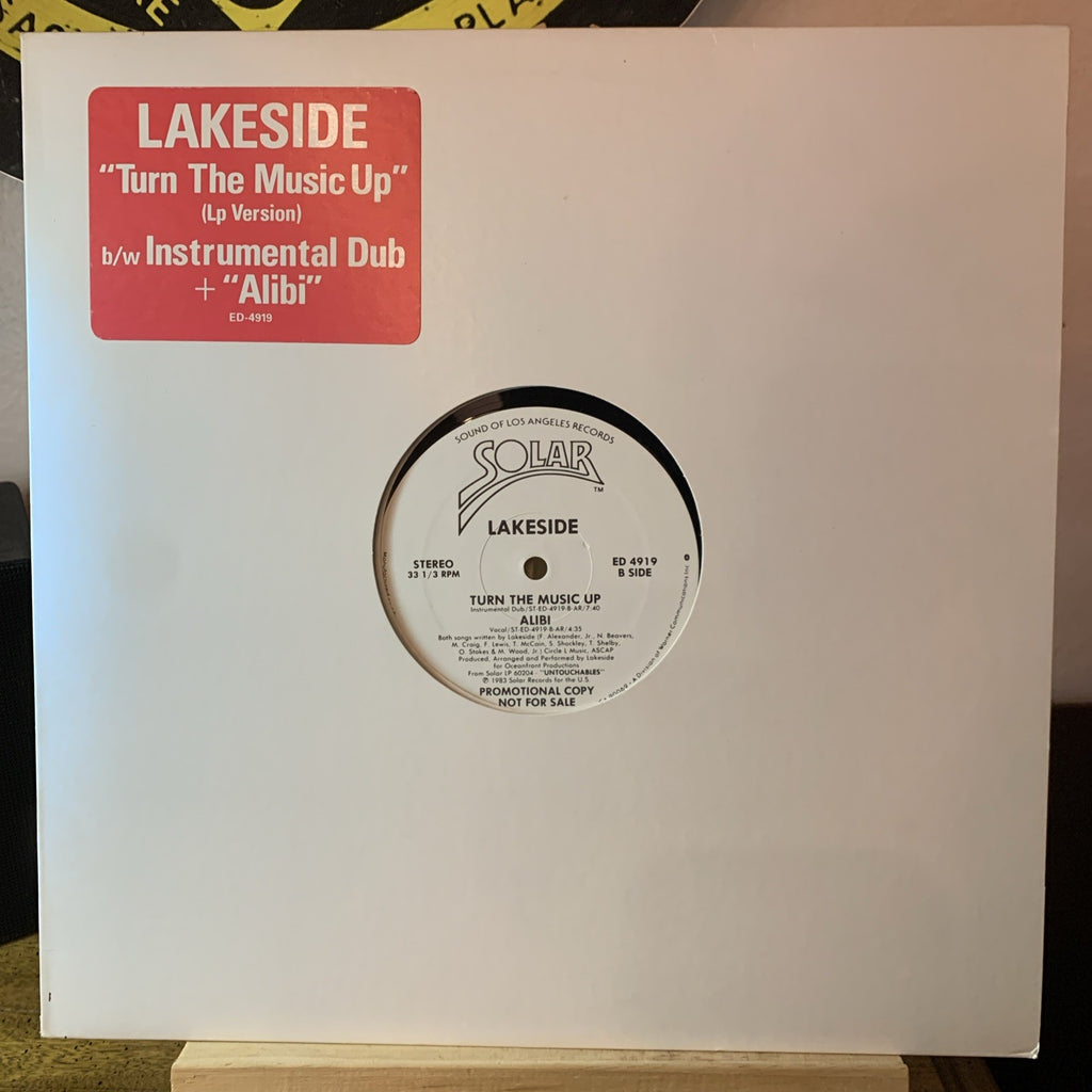 Lakeside – Turn The Music Up - Solar – ED-4919 - 12” Promo - Hype - NM (M-)