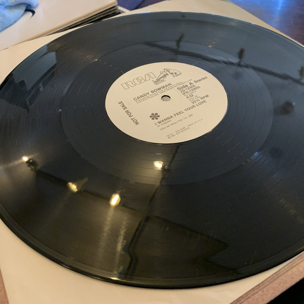 Candy Bowman – I Wanna Feel Your Love - 12” Promo RCA JD-12305 - Near Mint+