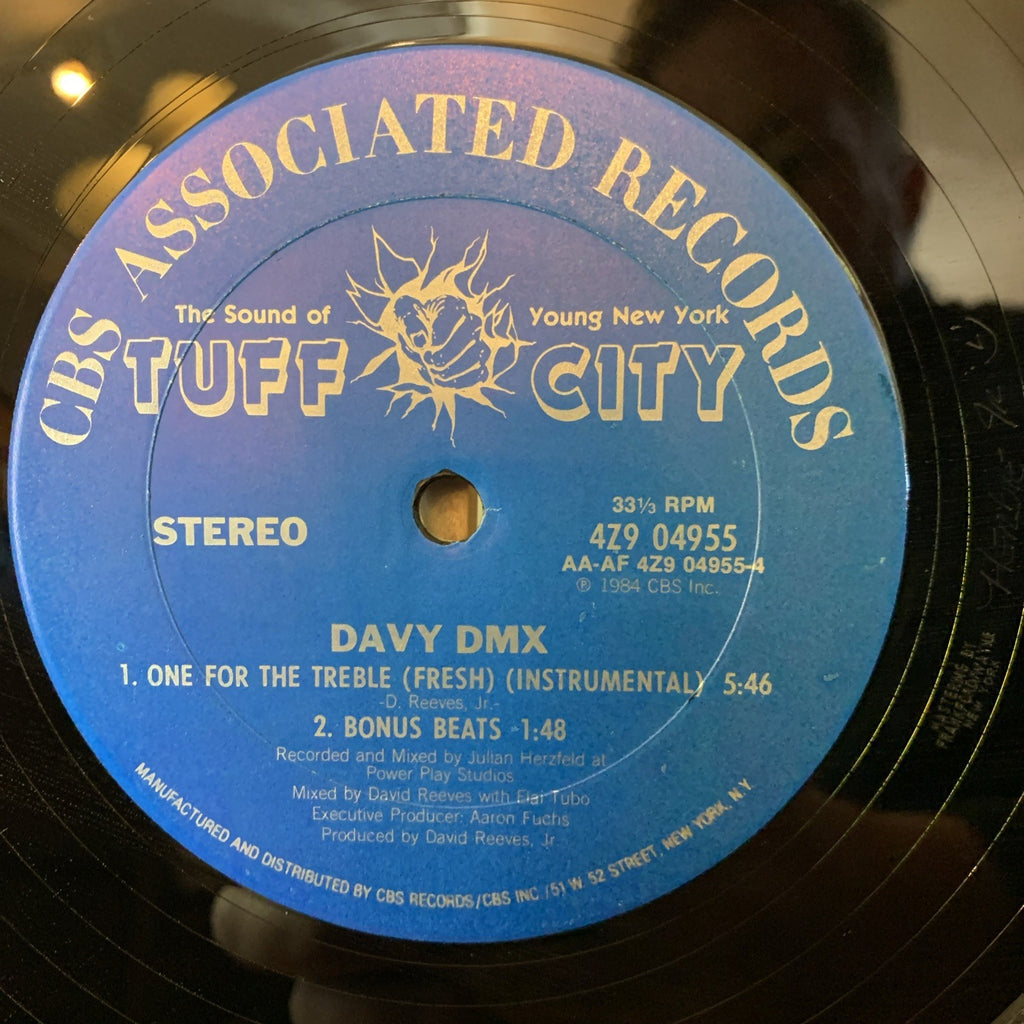 Davy DMX – One For The Treble (Fresh) - Tuff City – 4Z9 04955 - NEAR MINT+