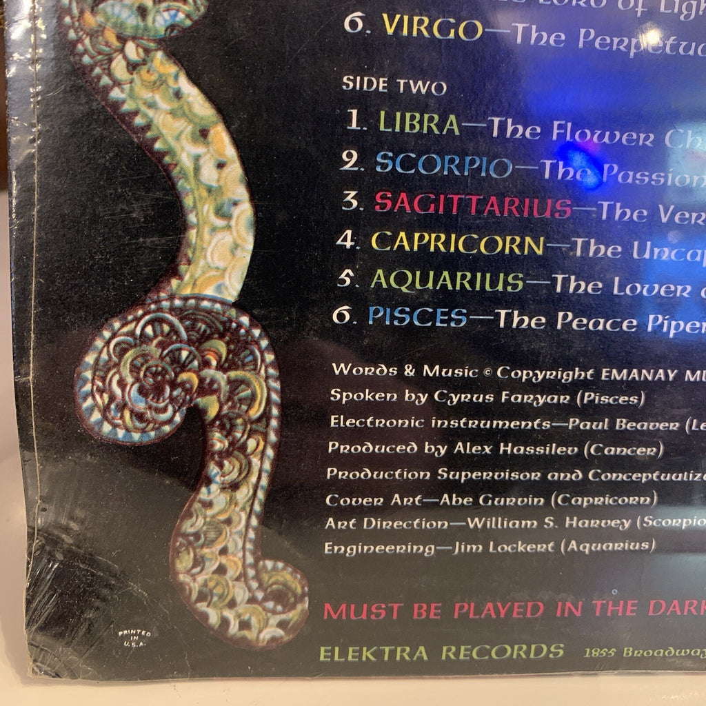 ORIGINAL 1967 PSYCH MASTERPIECE THE ZODIAC COSMIC SOUNDS VINYL LP ***SEALED***