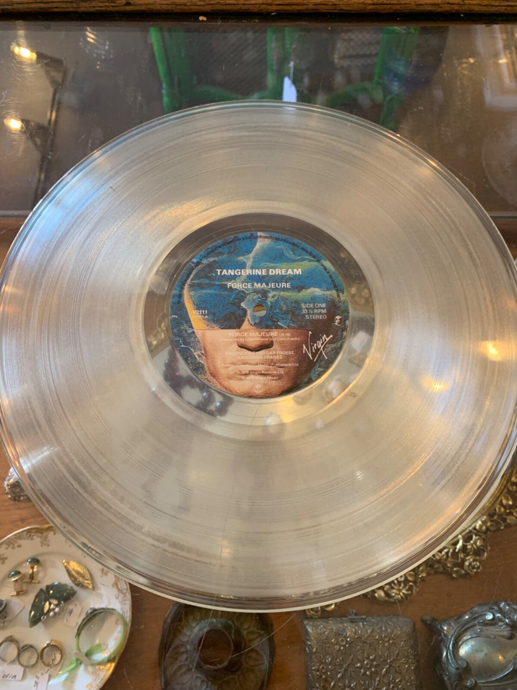 Tangerine Dream Force Majeure CLEAR Vinyl