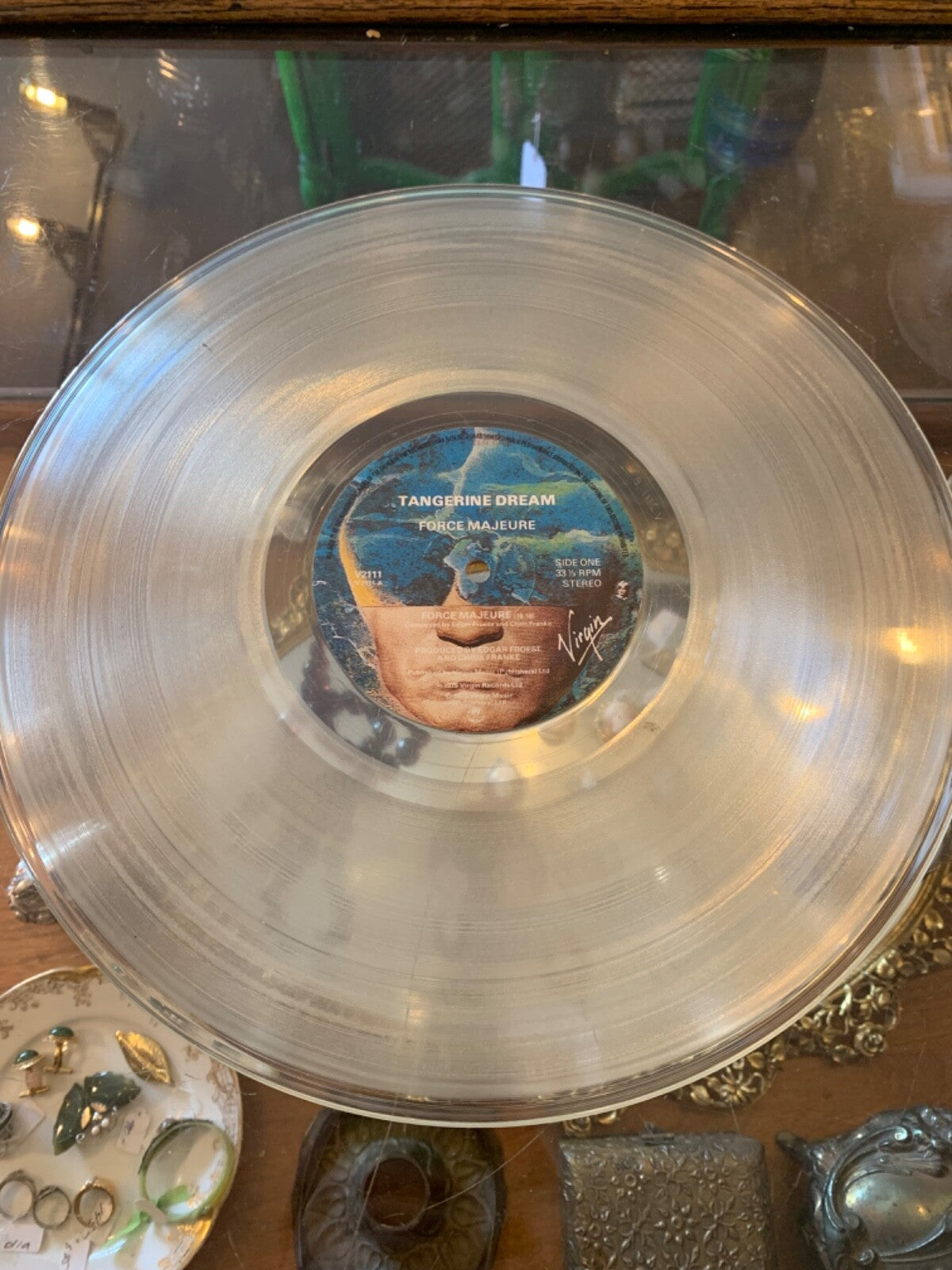 Tangerine Dream Force Majeure CLEAR Vinyl