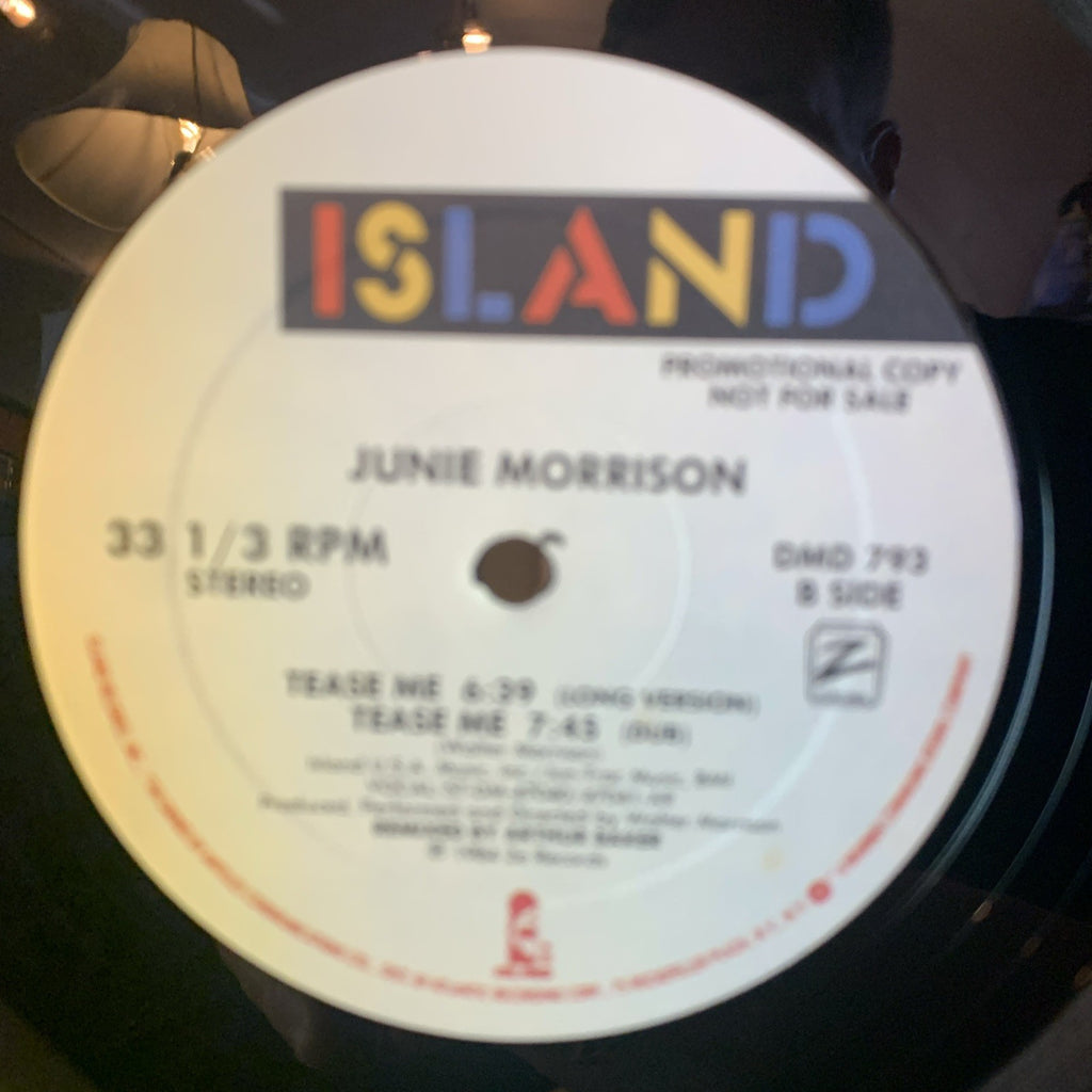 Junie Morrison ‎– Tease Me -  Island Records ‎– DMD 793 - 12” Promo - NM/NM