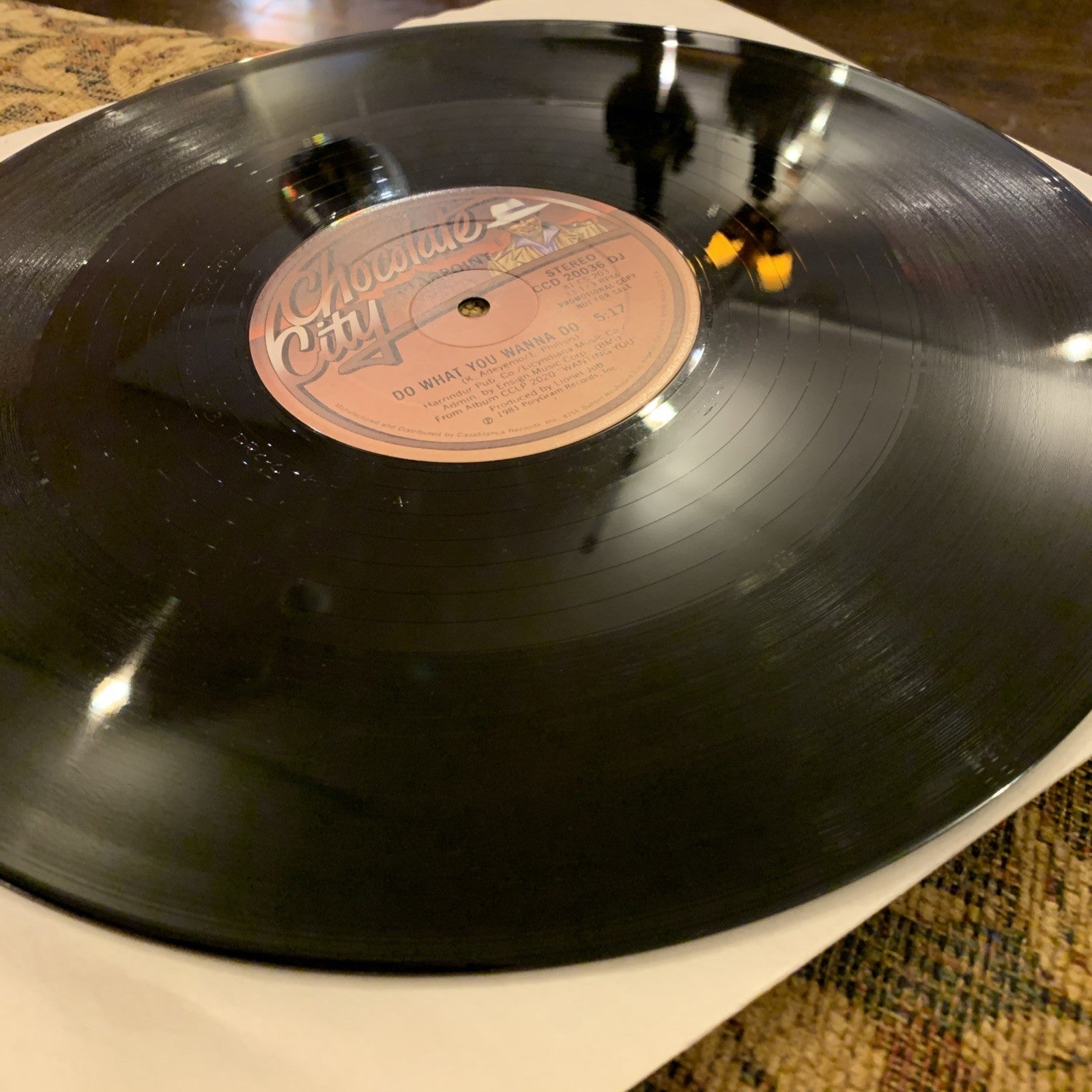 Starpoint ‎– Do What You Wanna Do -  Chocolate City ‎ - 12” Promo - NEAR MINT+