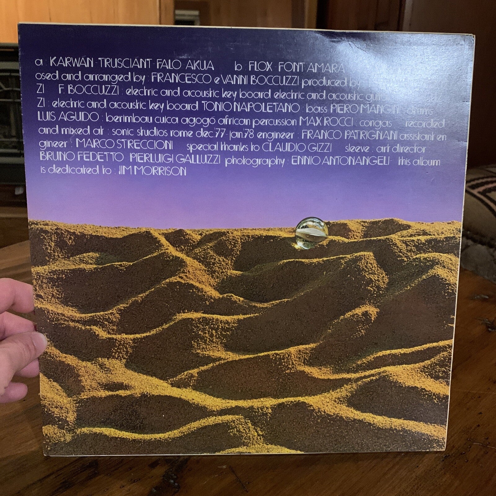 IL BARICENTRO Trusciant LP (1978) - Italy OG Press EMI M- Import Sticker