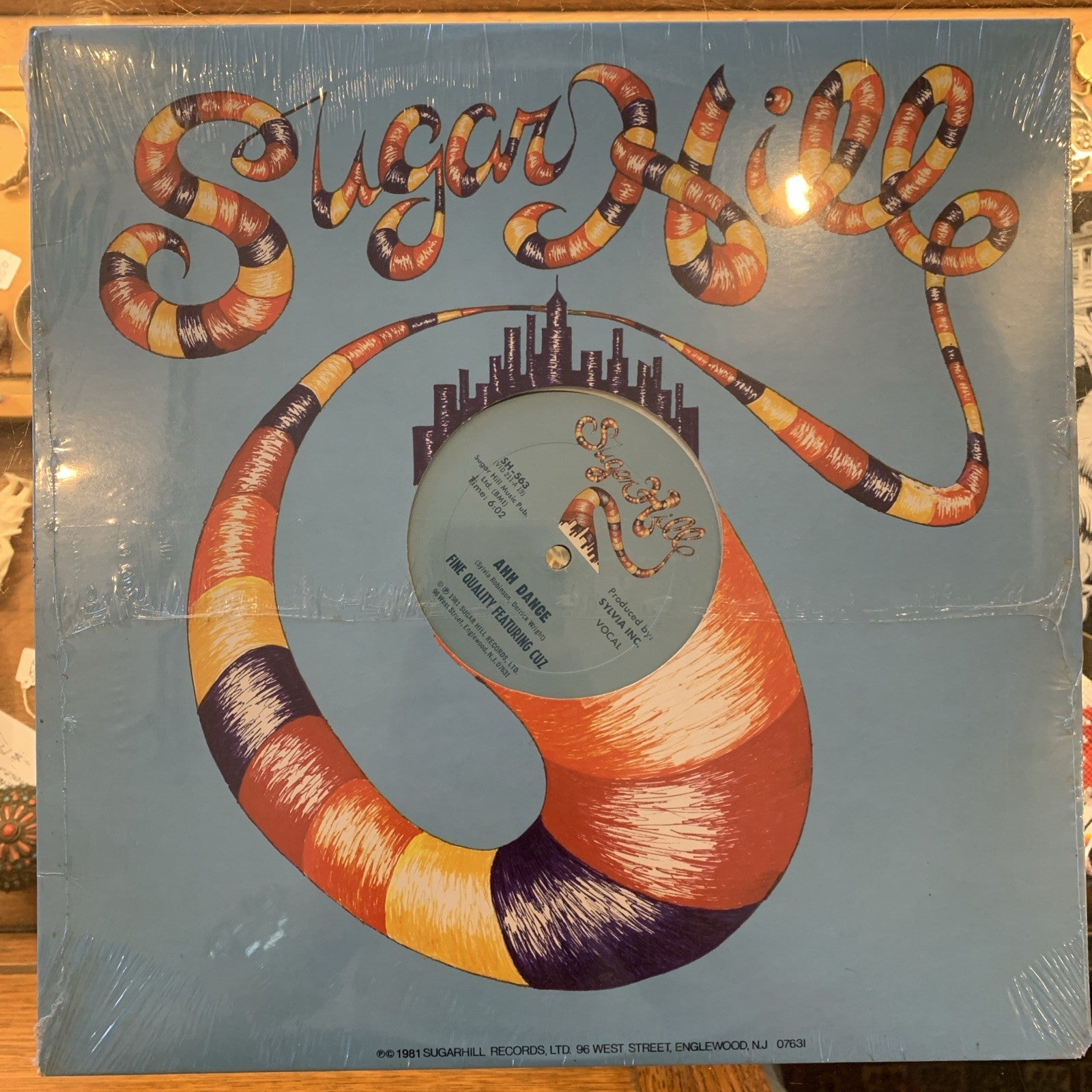 BRAND NEW 1981 Fine Quality Featuring Cuz MINT 12" SEALED Ahh Dance VOCAL/INSTRU