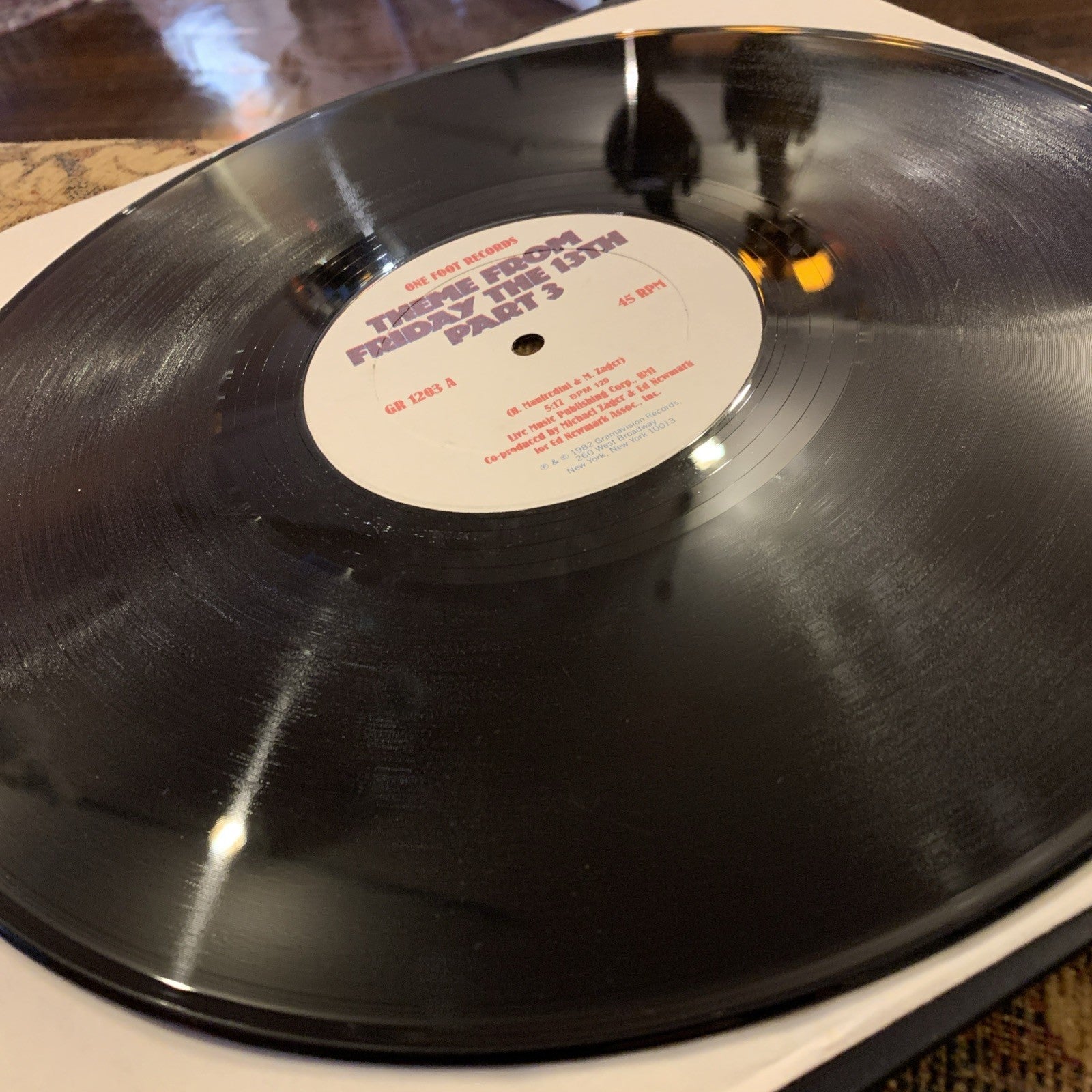 Hot Ice – Theme From Friday The 13th Part 3 / Rock Bottom - NEAR MINT+