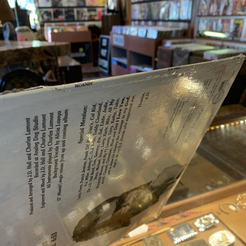 J.D. Hall – Moanin' - Sealed 12” Single - Label: Sunfire Records – SF 1004