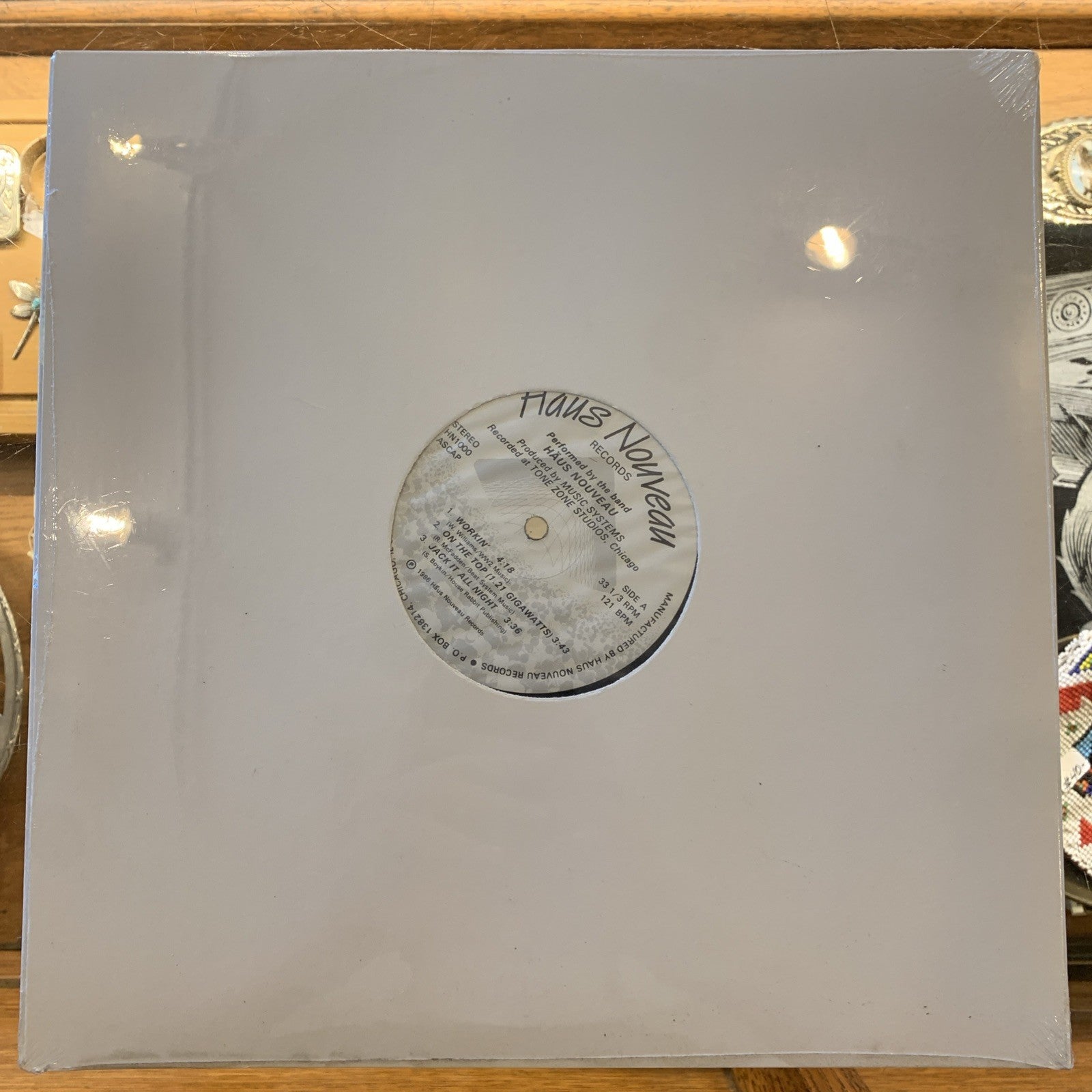 Häus Nouveau – Workin / On The Top (1.21 Gigawatts) / Jack It All Night / SEALED