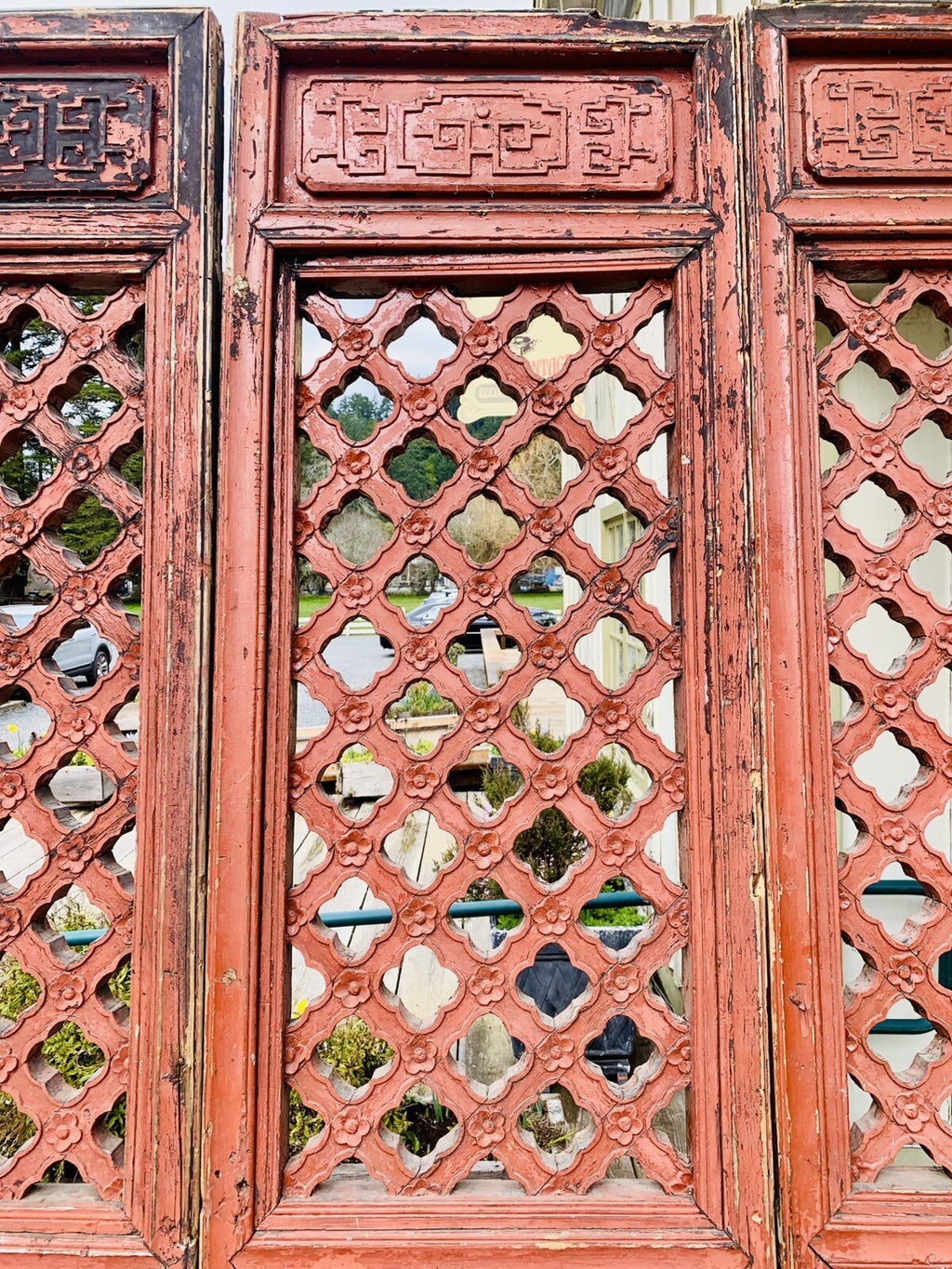 Antique Tibetan Screens