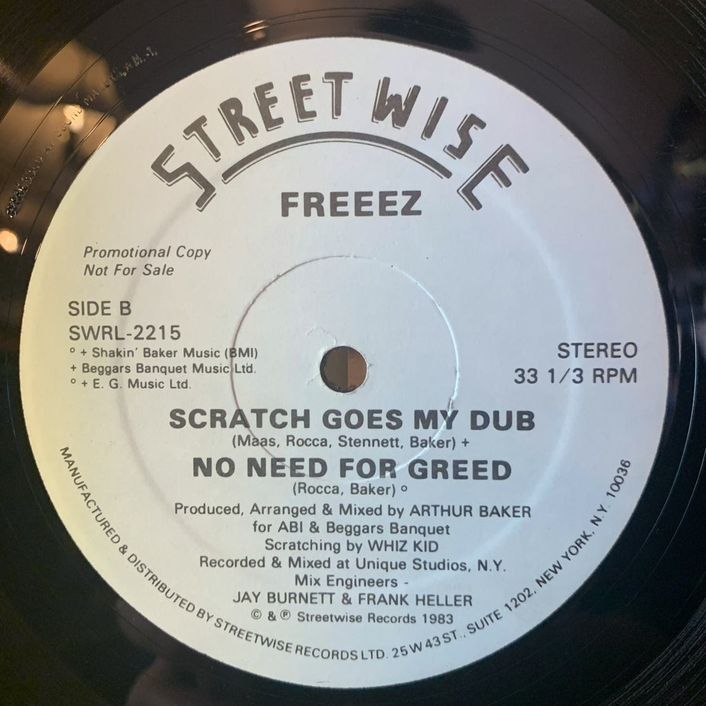 Freeez ‎– Pop Goes My Love -  Streetwise ‎– SWRL-2215 - 12” Promo - NM(M-)