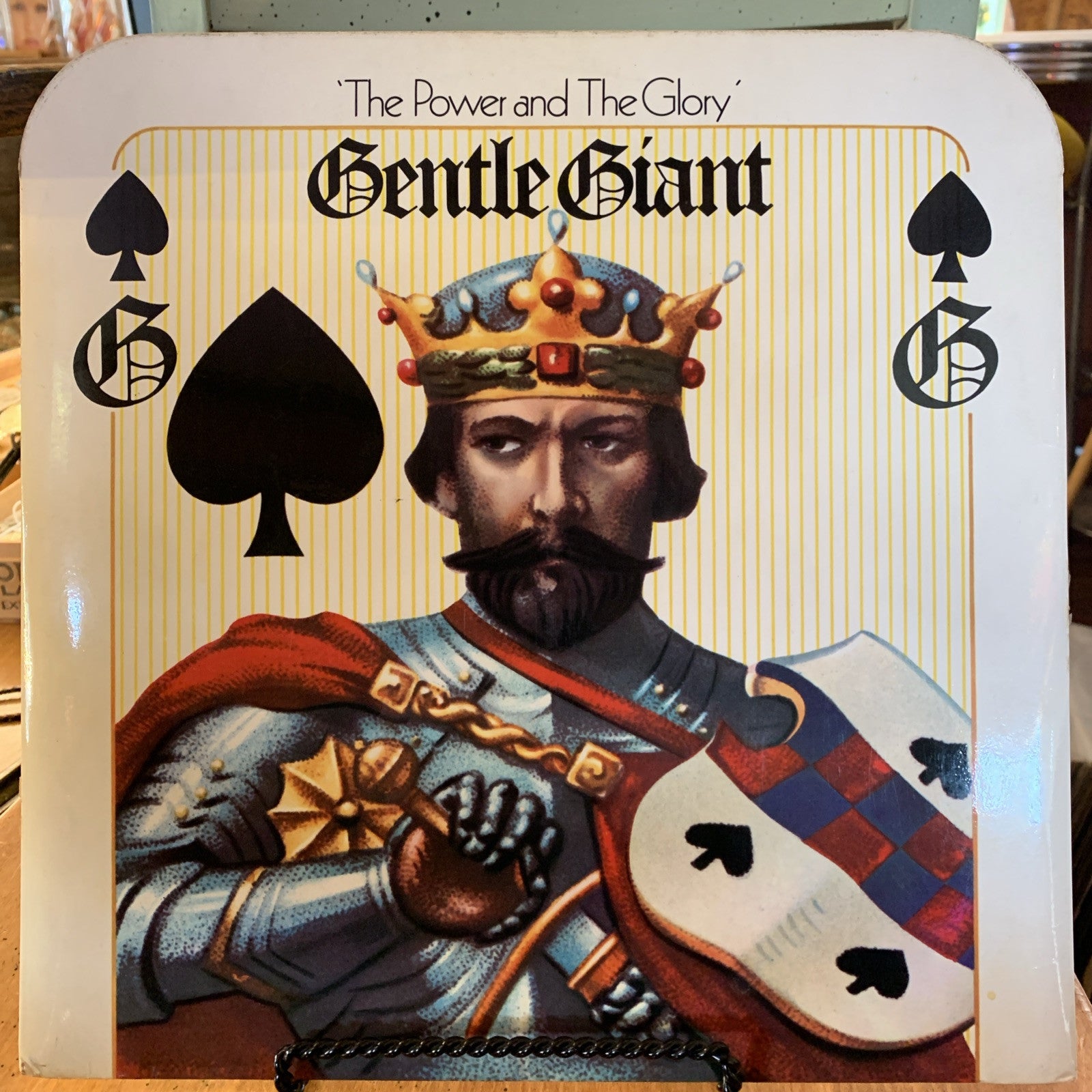 Gentle Giant The Power And The Glory 1st Press UK  LP Album Vinyl Record - EX/EX