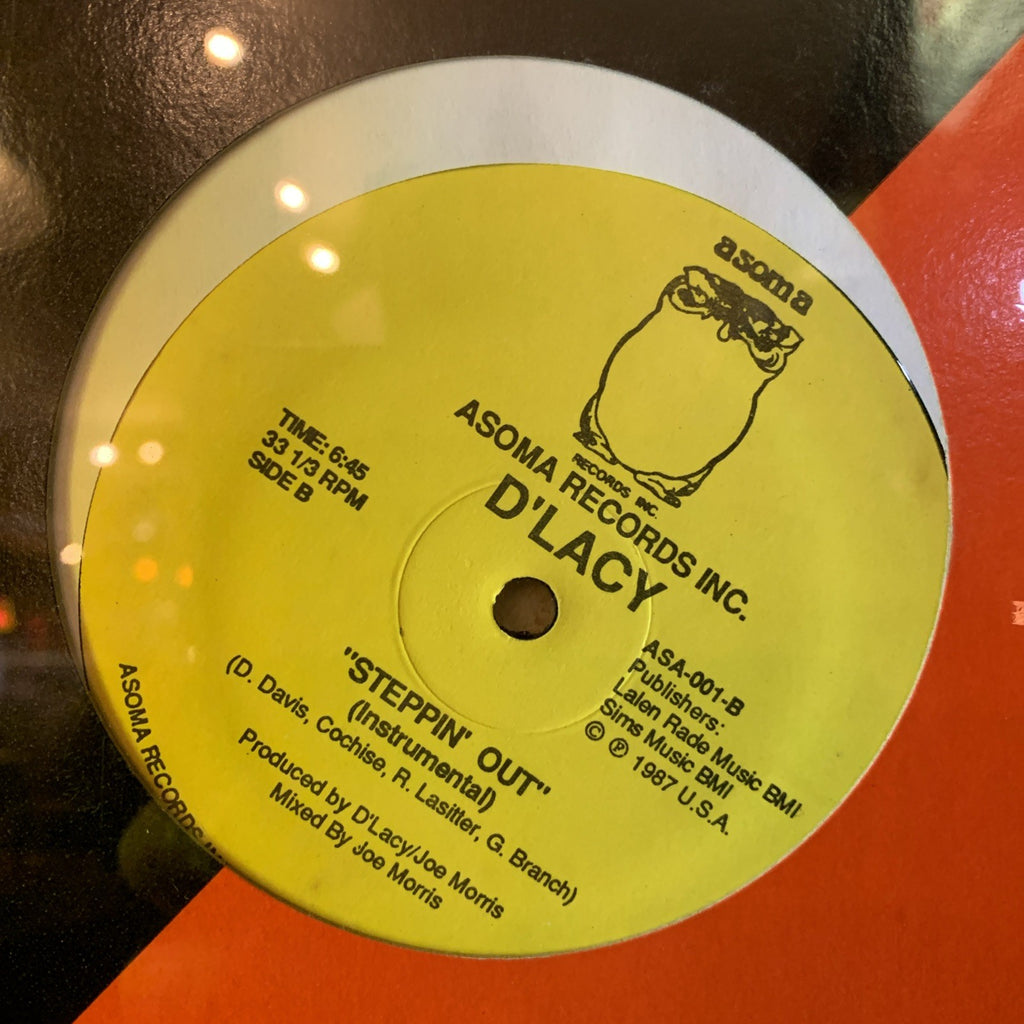 D'Lacy – Steppin' Out - Asoma Records Inc. – ASA-001 - SEALED