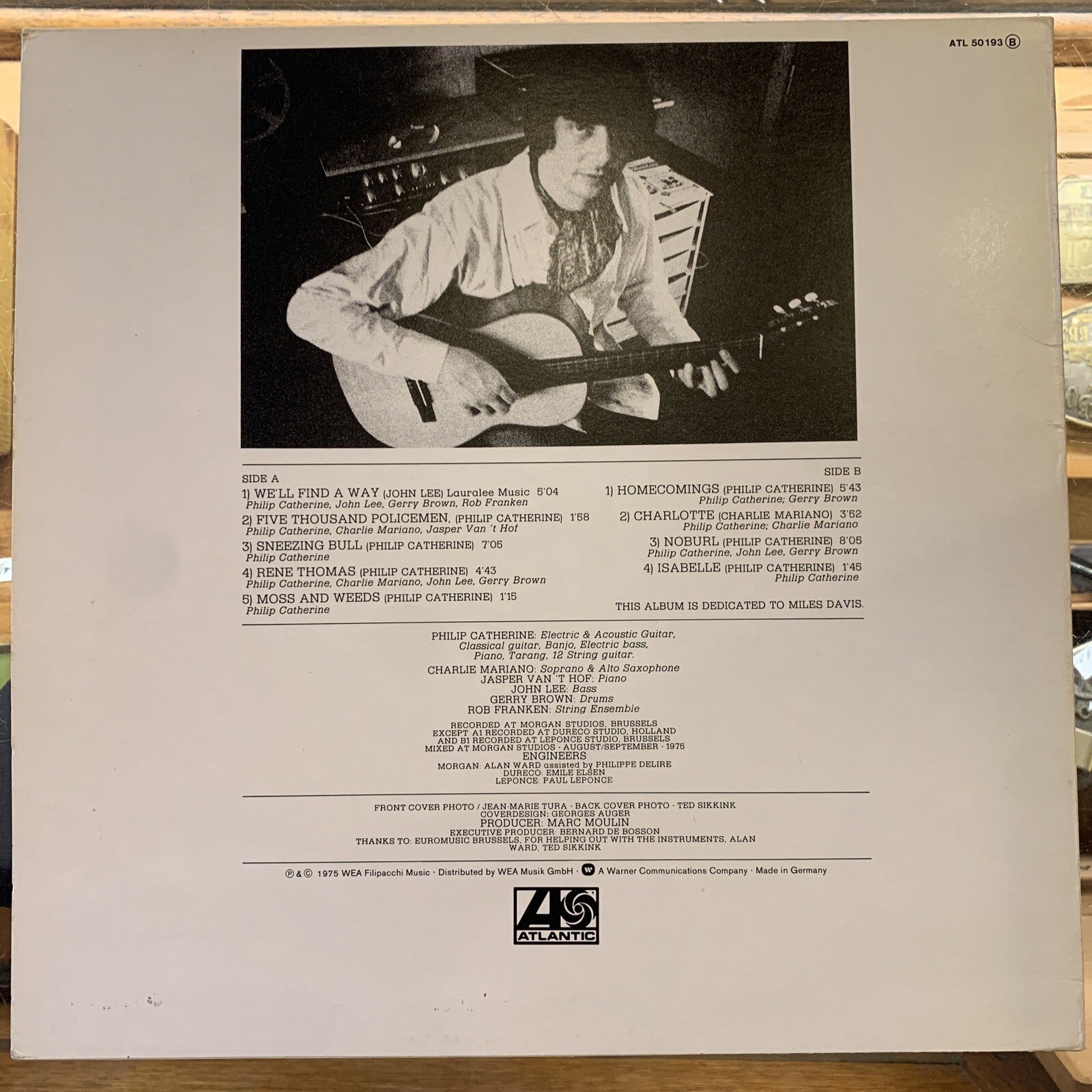 Philip Catherine - 2 LP Lot - September Man - Guitars - EX /NM - 1st Press