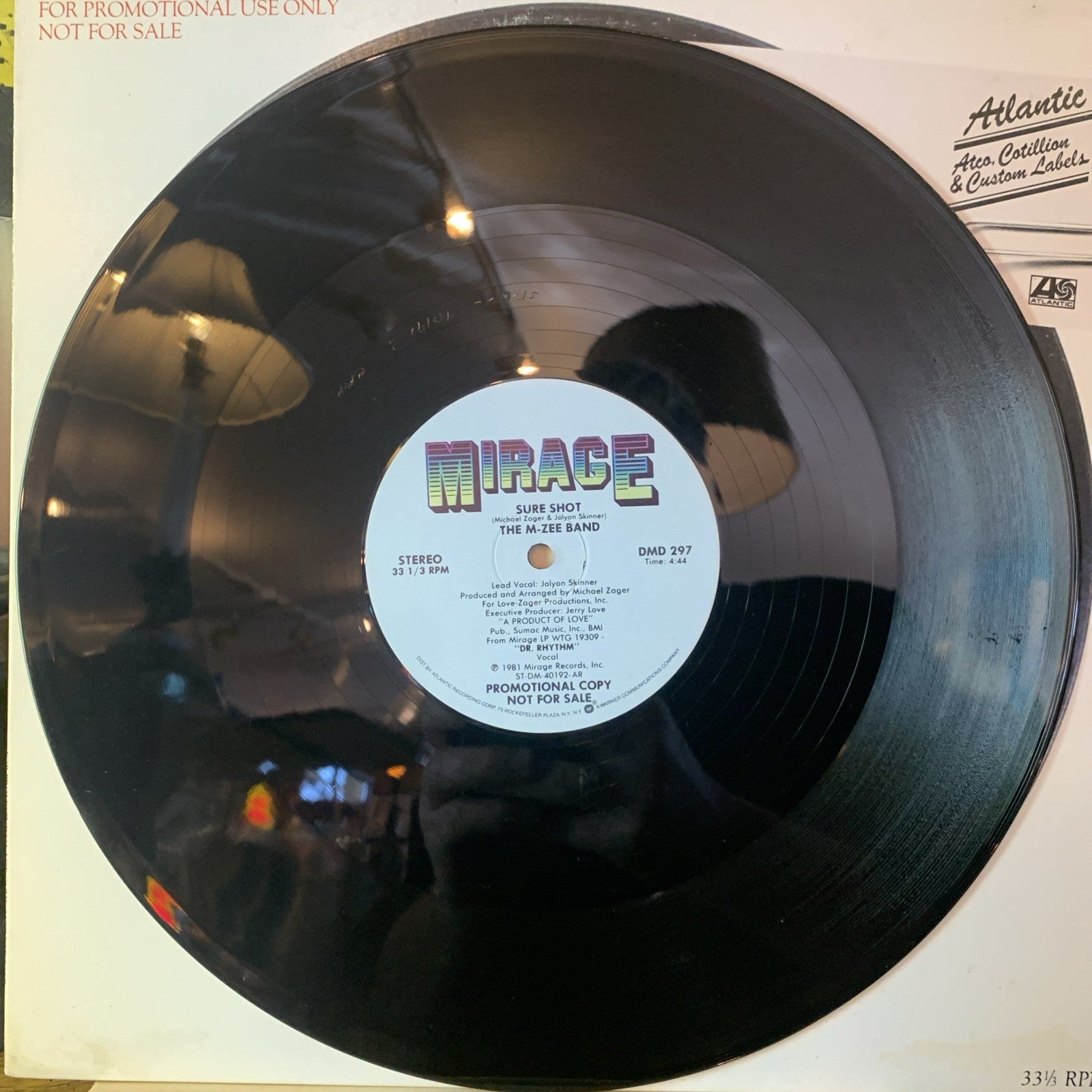 The M-Zee Band – Who's Funkin' You / Sure Shot - 12” Promo - NEAR MINT+