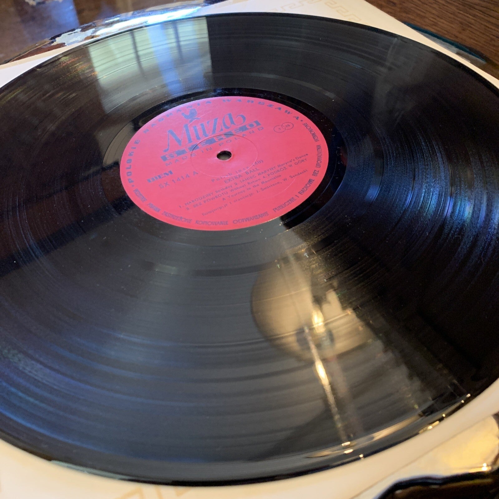 Extra Ball ‎– Birthday - VG+/EX - 1st Press Poland 1976