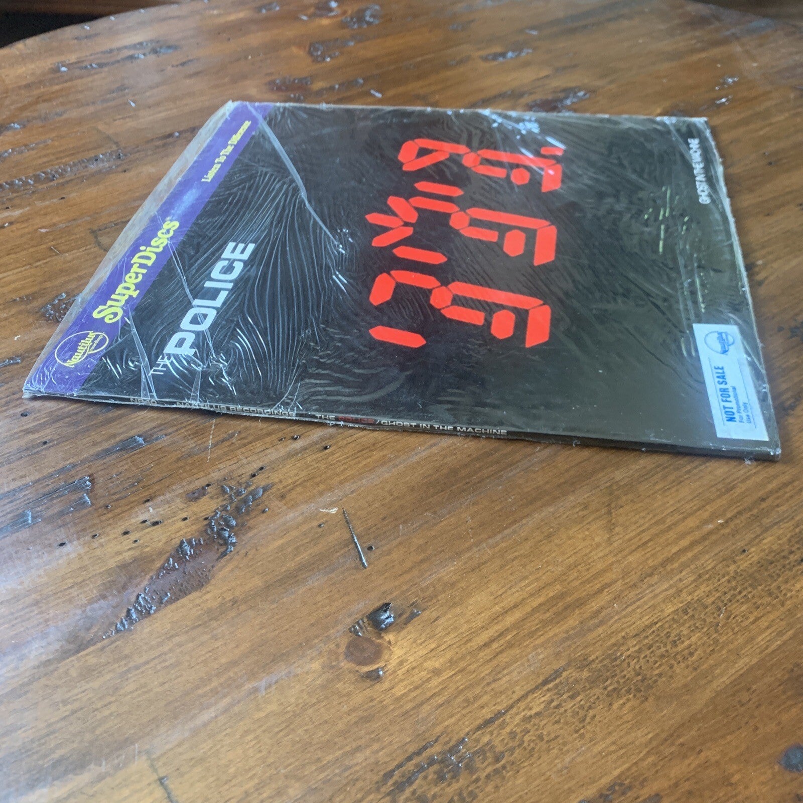 The Police - Ghost In The Machine SEALED PROMO Nautilus Superdiscs Audiophile!