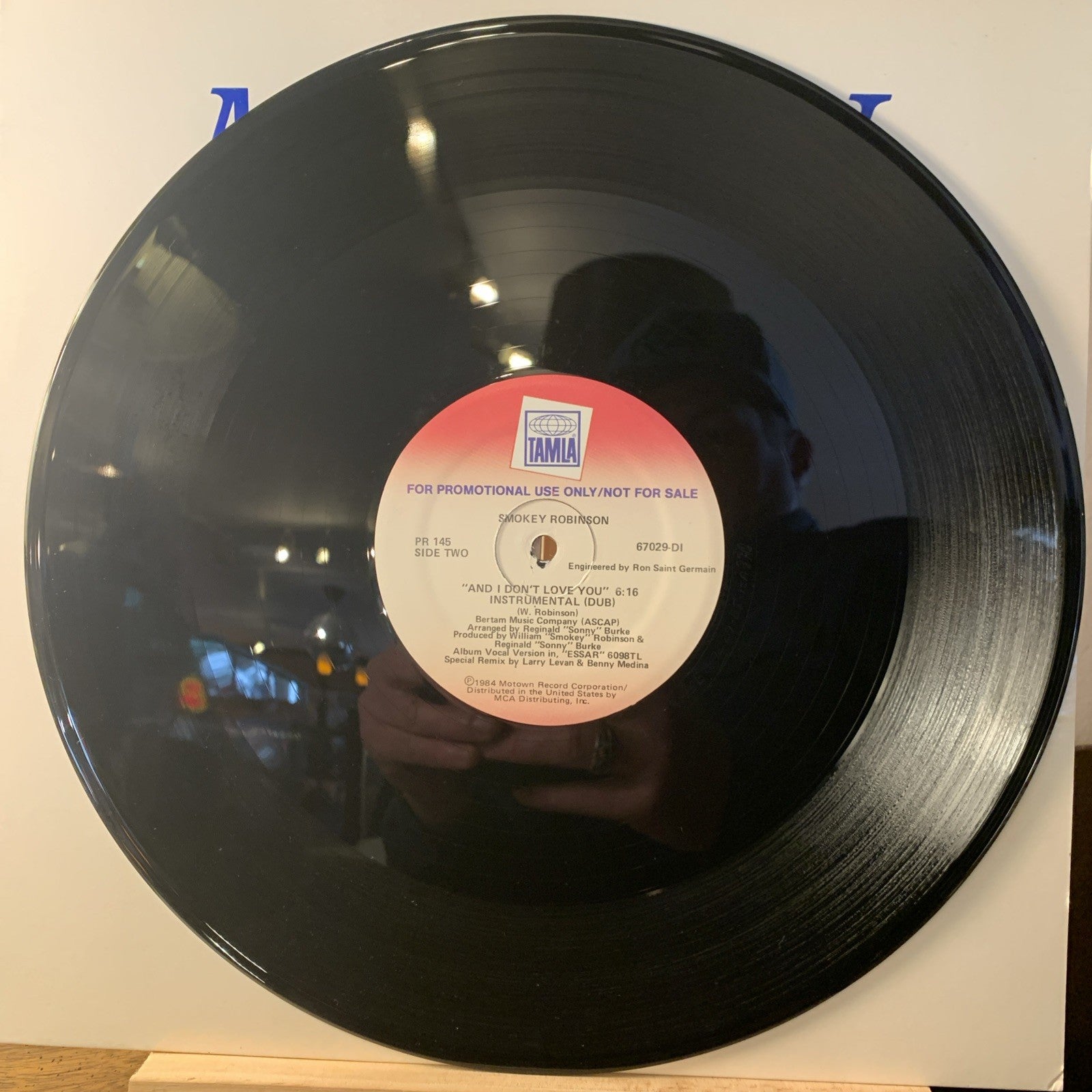 Smokey Robinson – And I Don't Love You - Tamla – PR-145 - 12” Promo - NEAR MINT+