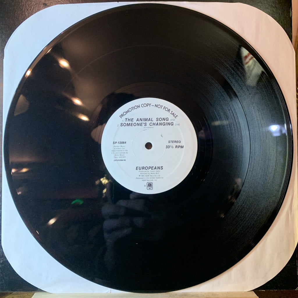 Europeans – The Animal Song - A&M Records – SP-12064 - 12” Promo - NM(M-)