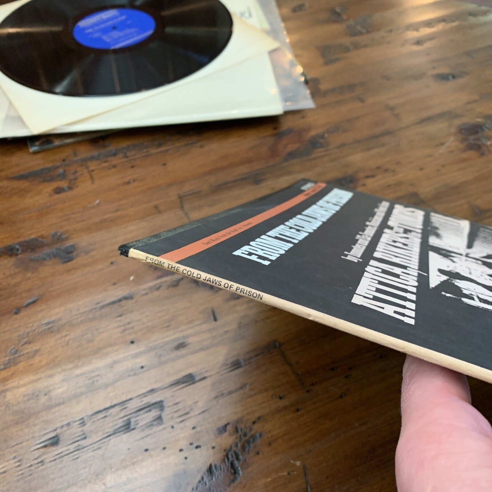 Folkways From The Cold Jaws Of Prison - Inmate Music Poetry Vinyl - EX/EX