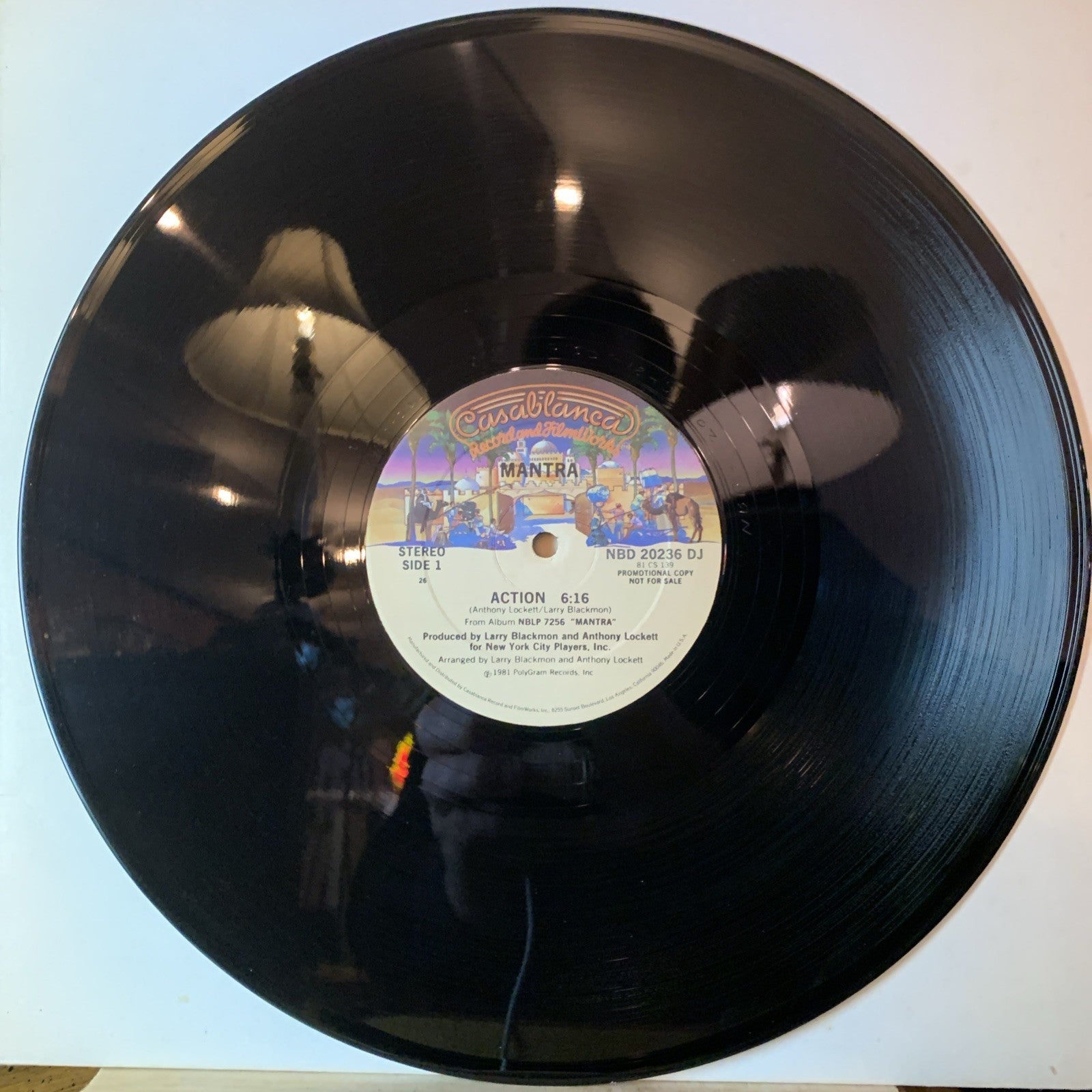 Mantra – Action - Casablanca – NBD 20236 DJ - 12” Promo - NEAR MINT+