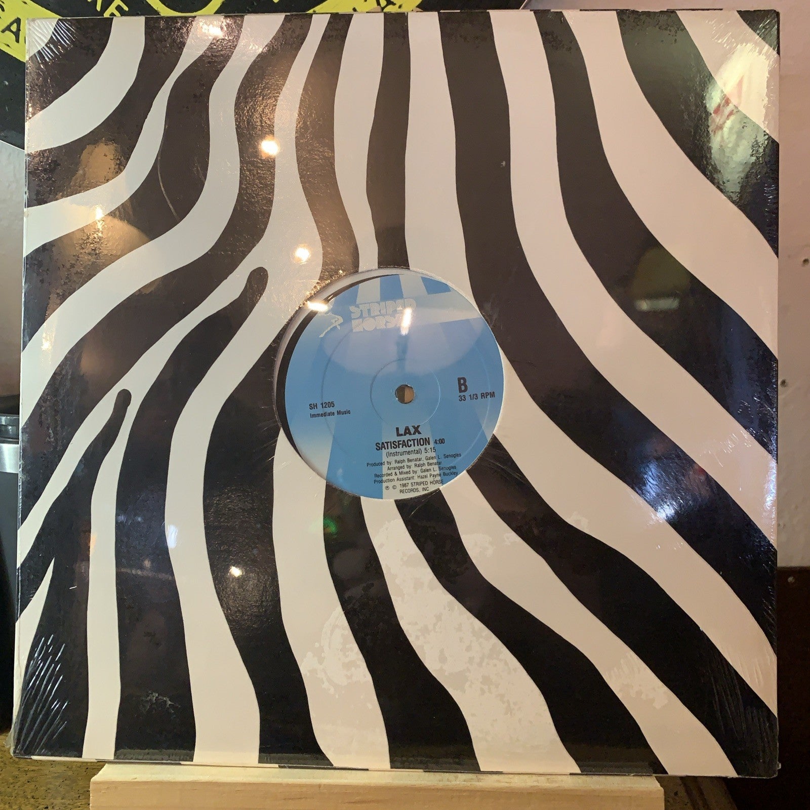 LAX ‎– Satisfaction - Striped Horse – SH 1205 - SEALED!!!