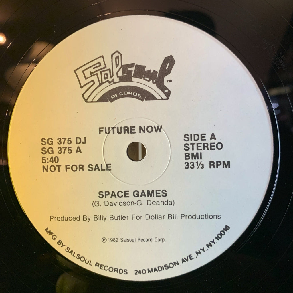 Future Now – Space Games - Salsoul Records – SG 375 DJ - 12” Promo - NM(M-)