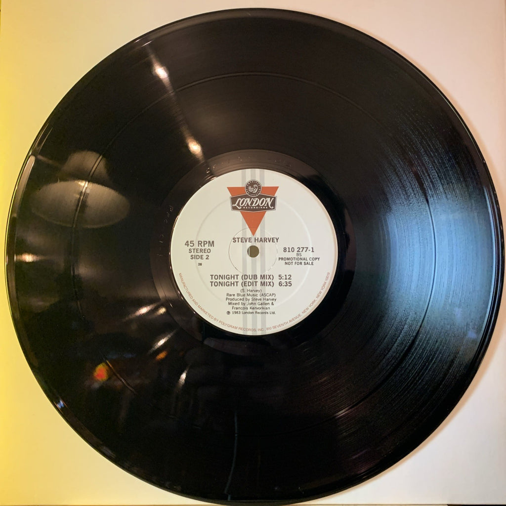 Steve Harvey – Tonight - London Records – 810 277-1 - 12” Promo - NM (M-)