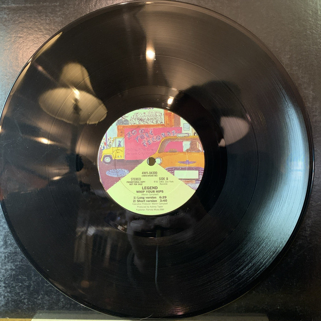 Legend – Whip Your Hips - Zoo York Recordz – 4W9-04300 - 12” Promo - NM (M-)